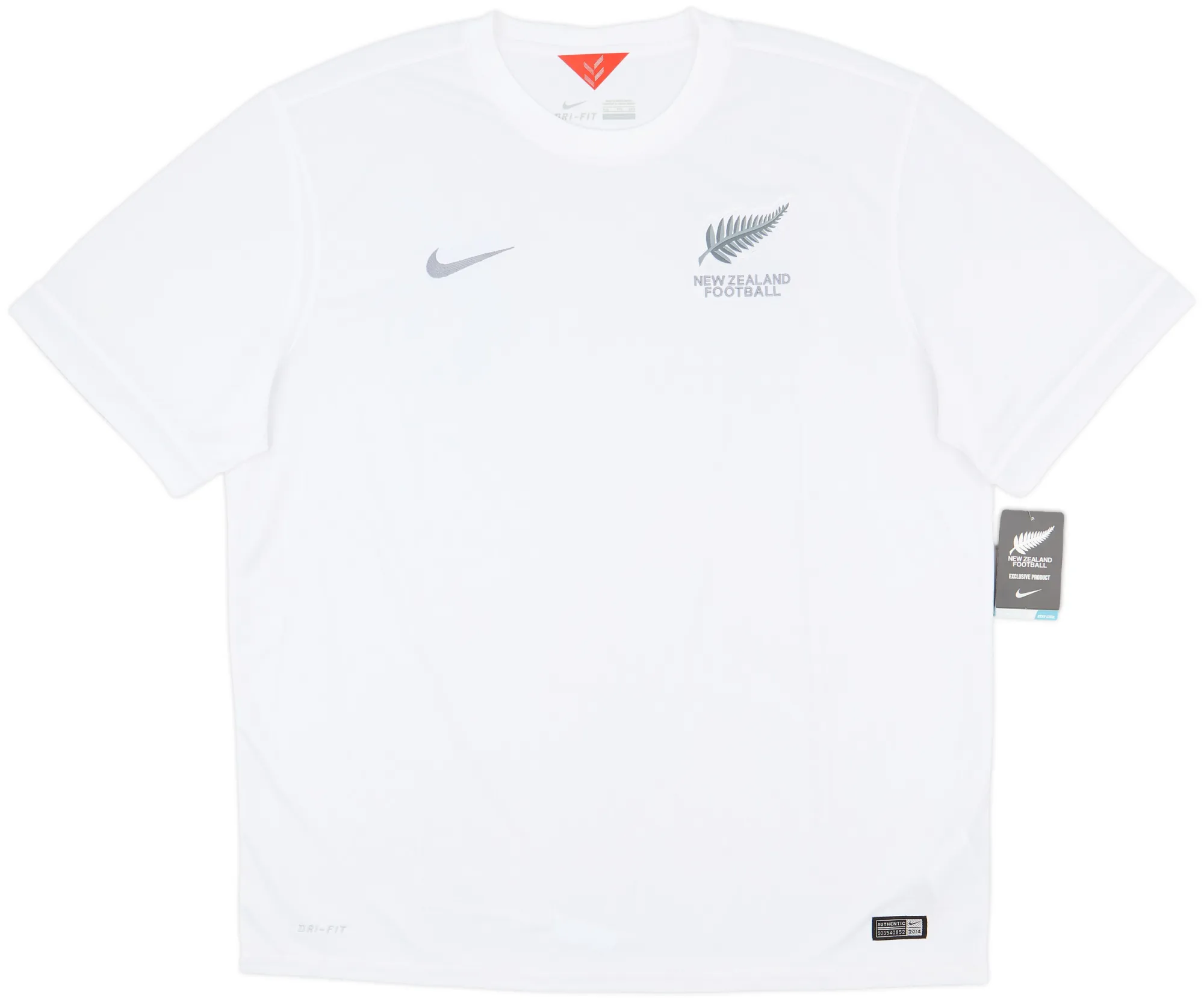 Nike New Zealand Mens SS Home Shirt 2014