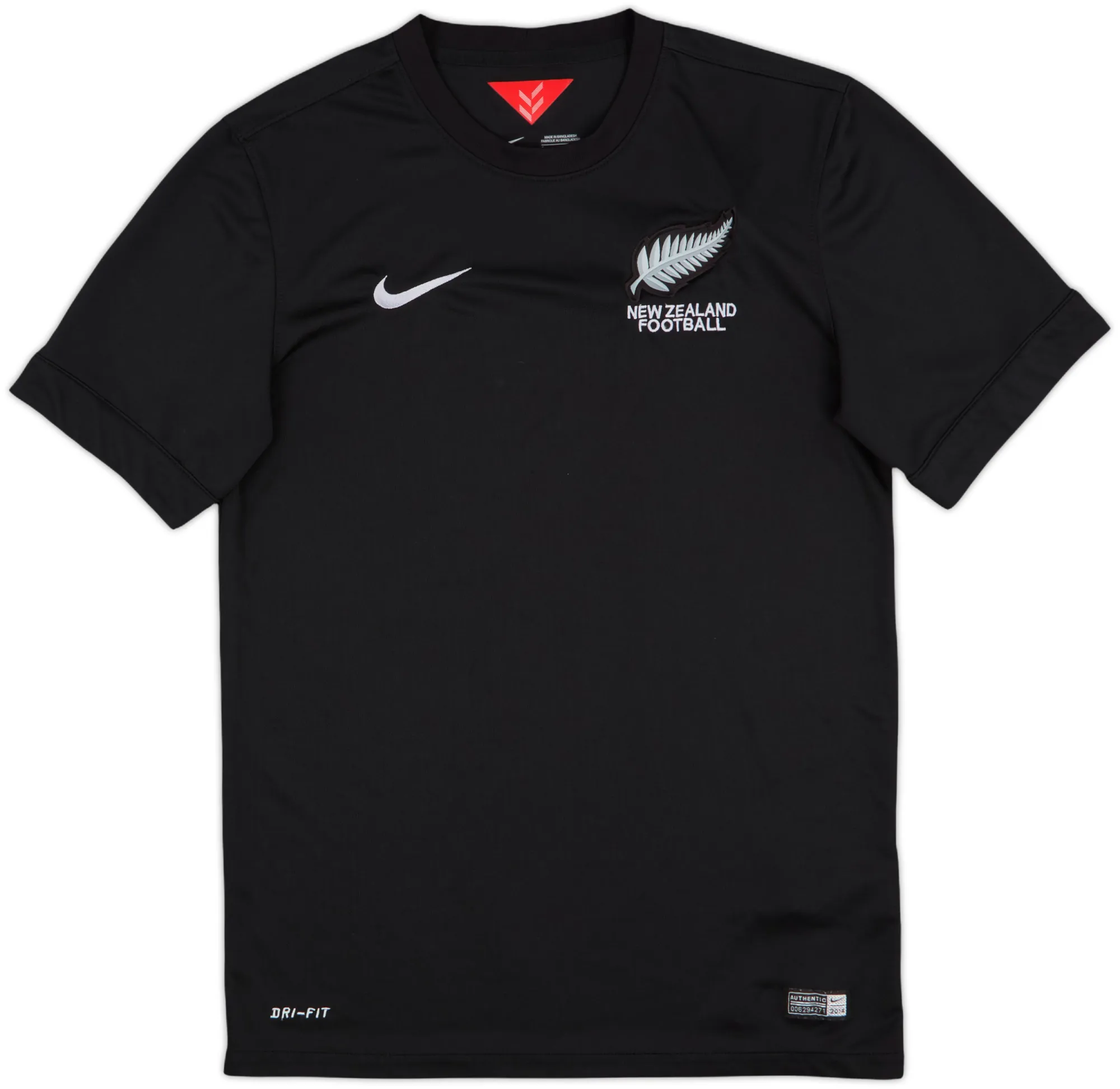 Nike New Zealand Mens SS Away Shirt 2014