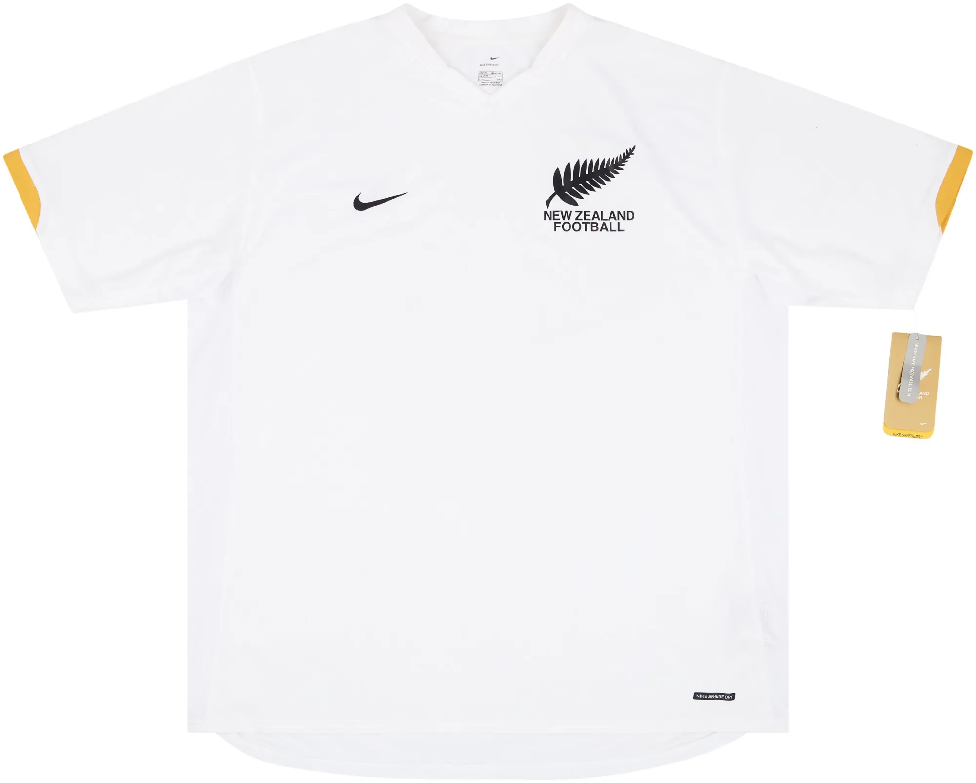 Nike New Zealand Mens SS Home Shirt 2006