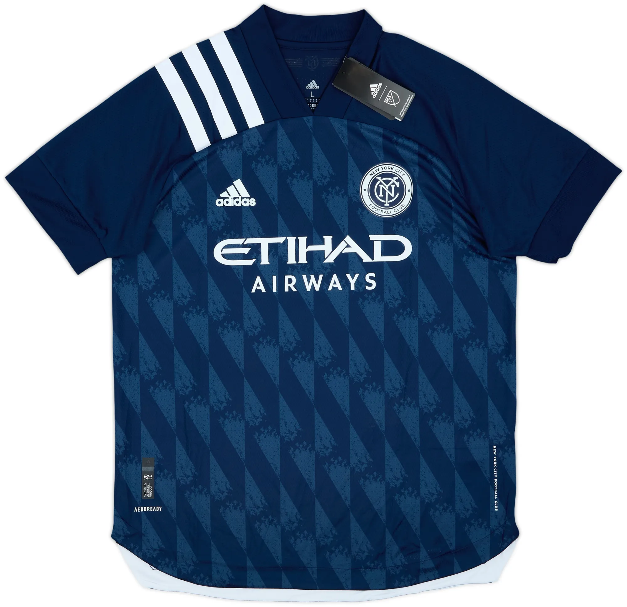adidas New York City Mens SS Player Issue Away Shirt 2020