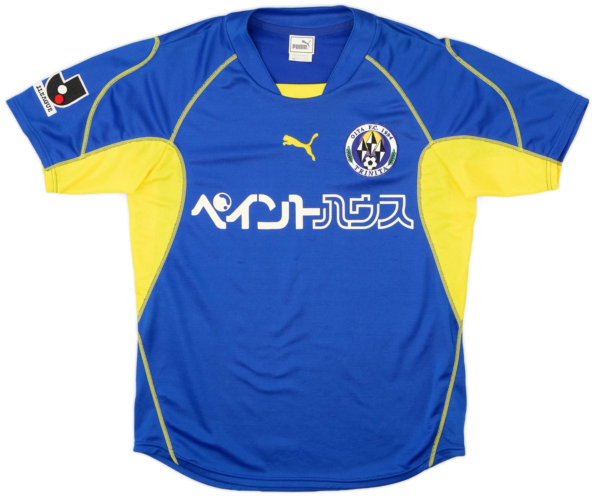 Puma Oita Trinita Mens SS Home Shirt 2002/03