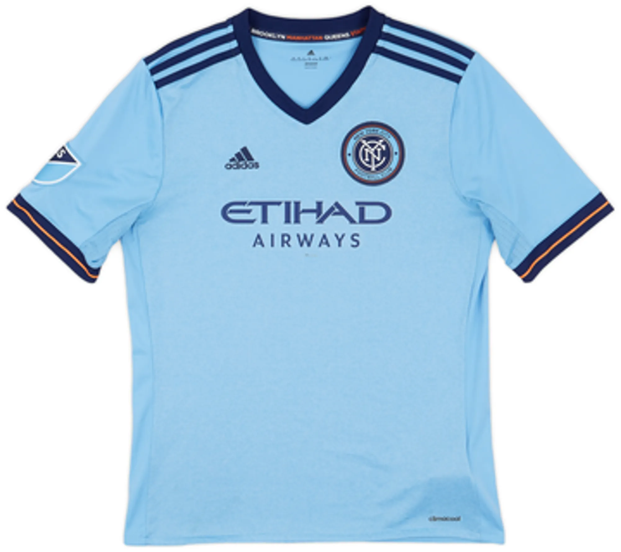 adidas New York City Boys SS Home Shirt 2017
