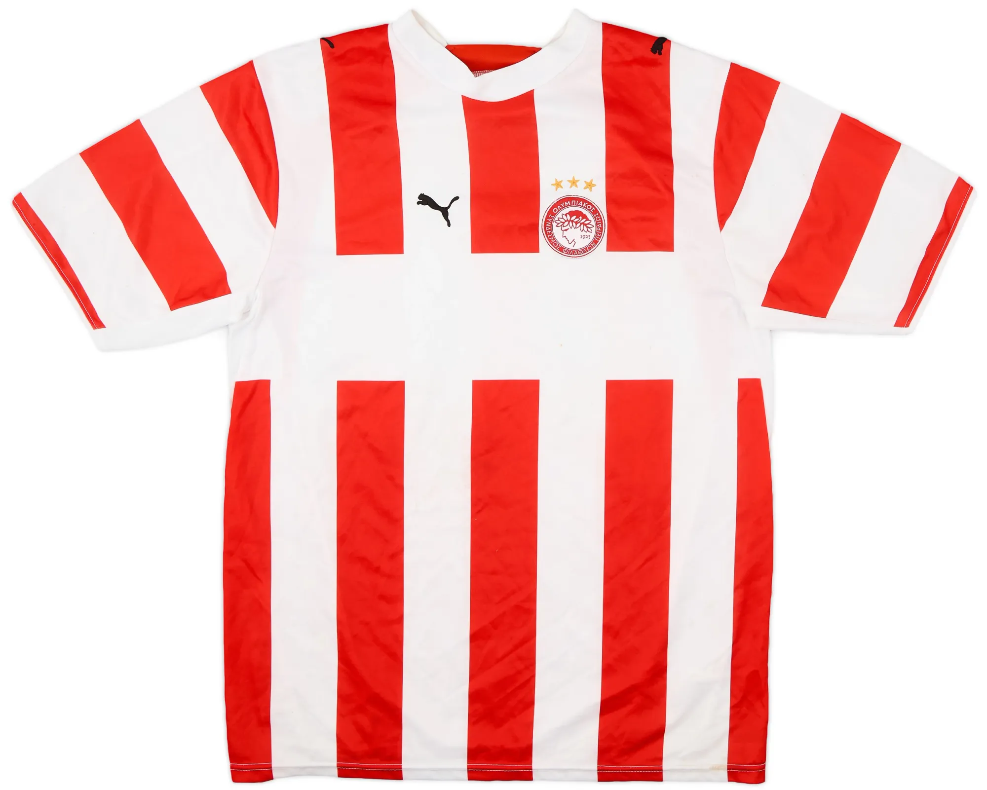 Puma Olympiacos Mens SS Home Shirt 2006/07