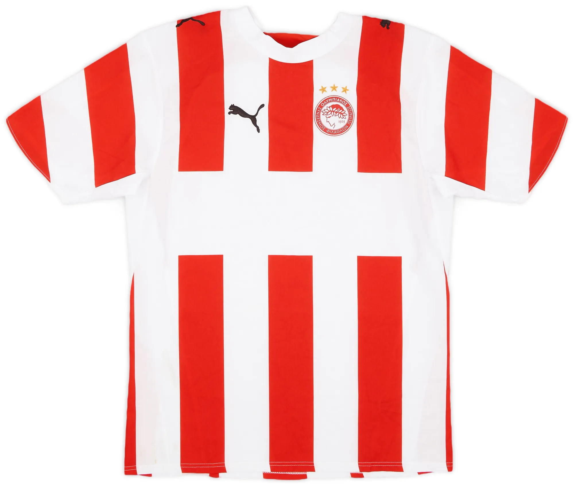 Puma Olympiacos Mens SS Home Shirt 2006/07