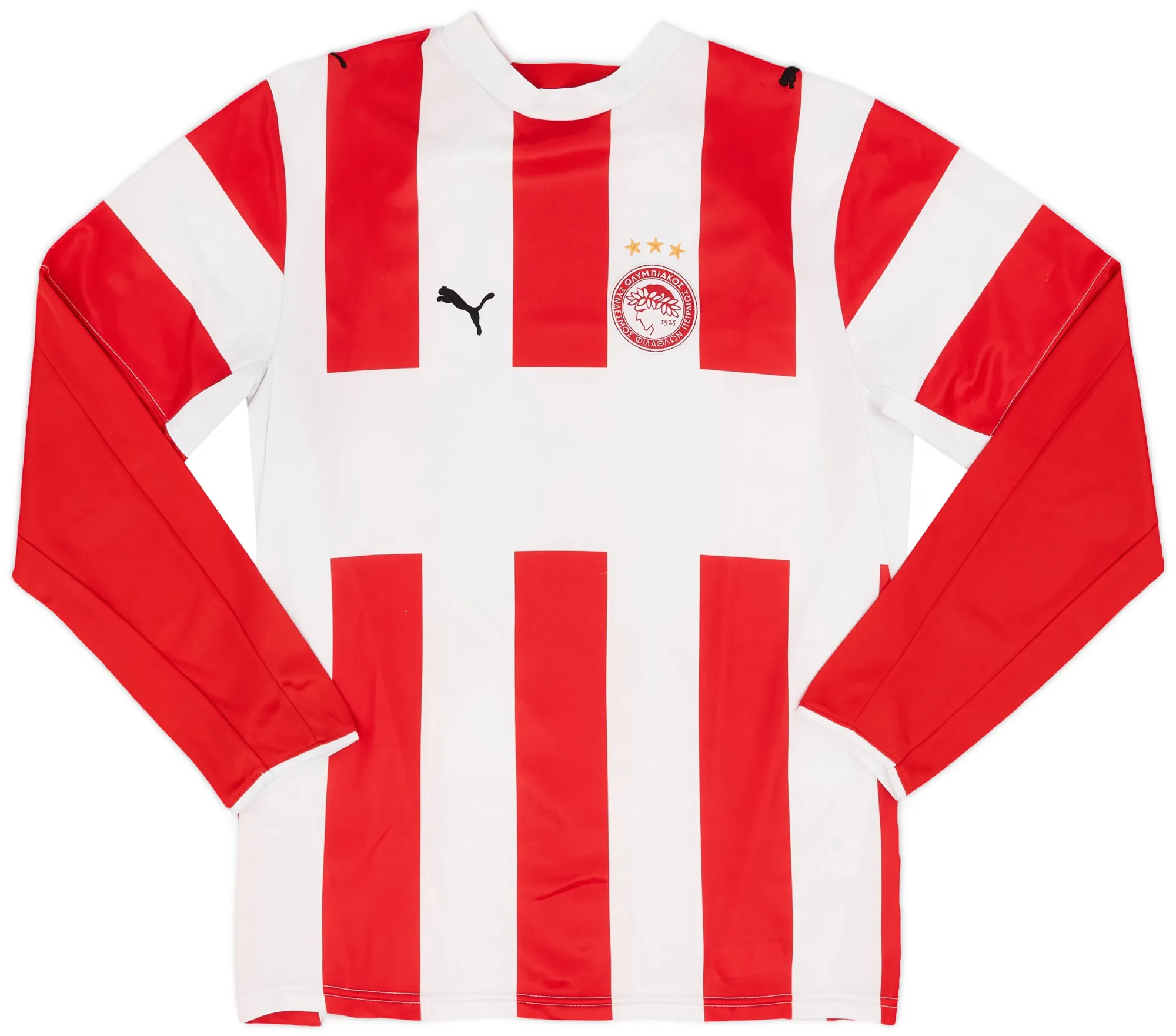 Puma Olympiacos Mens LS Home Shirt 2006/07