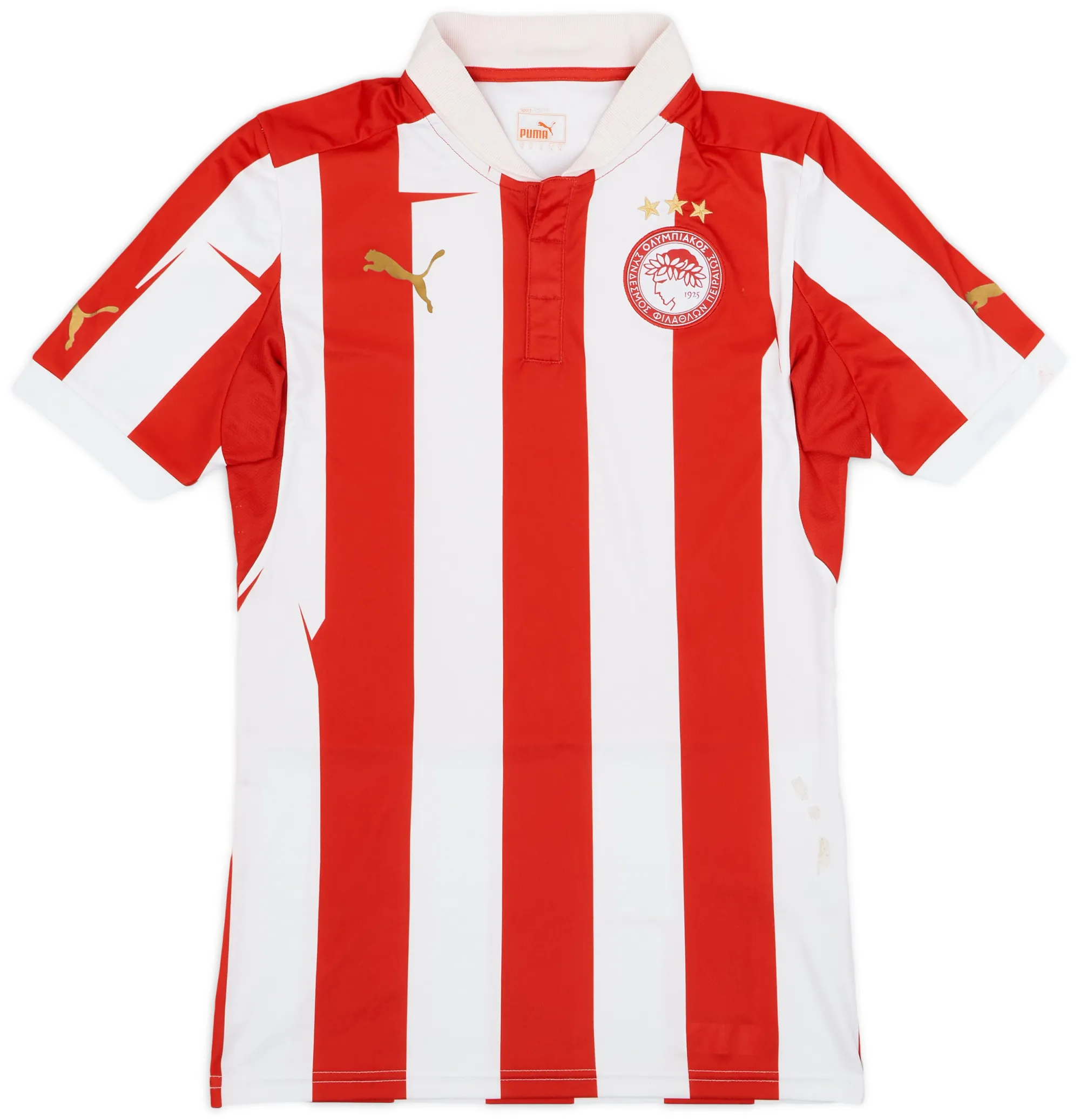 Puma Olympiacos Mens SS Home Shirt 2012/13
