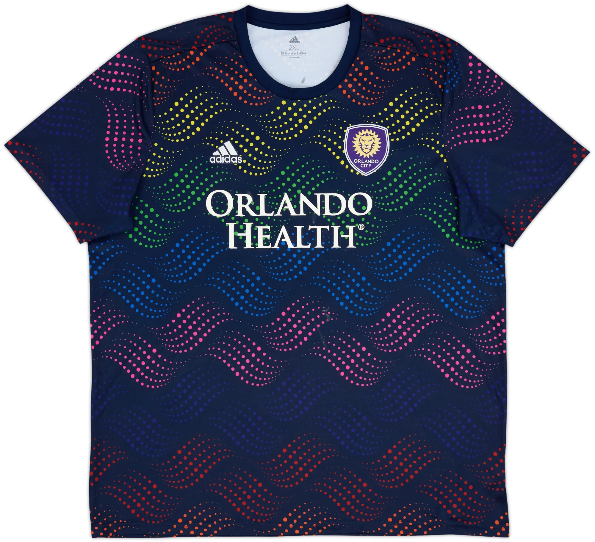 adidas Orlando City Mens SS Pre-Match Home Shirt 2019