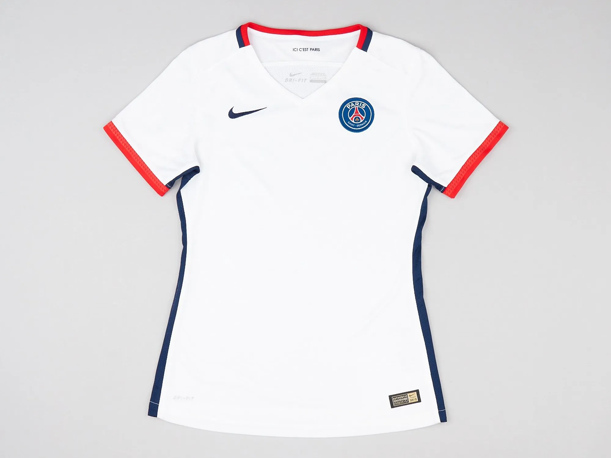 Nike Paris Saint Germain Mens SS Player Issue Away Shirt 2015/16