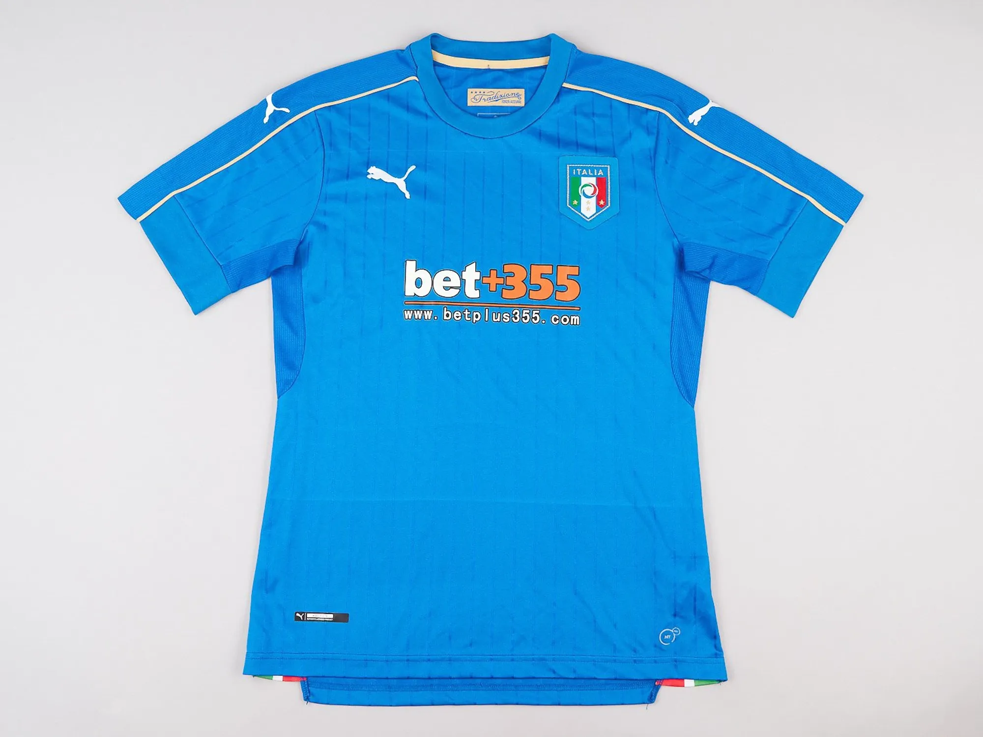 Puma Italy Mens SS Home Shirt 2016