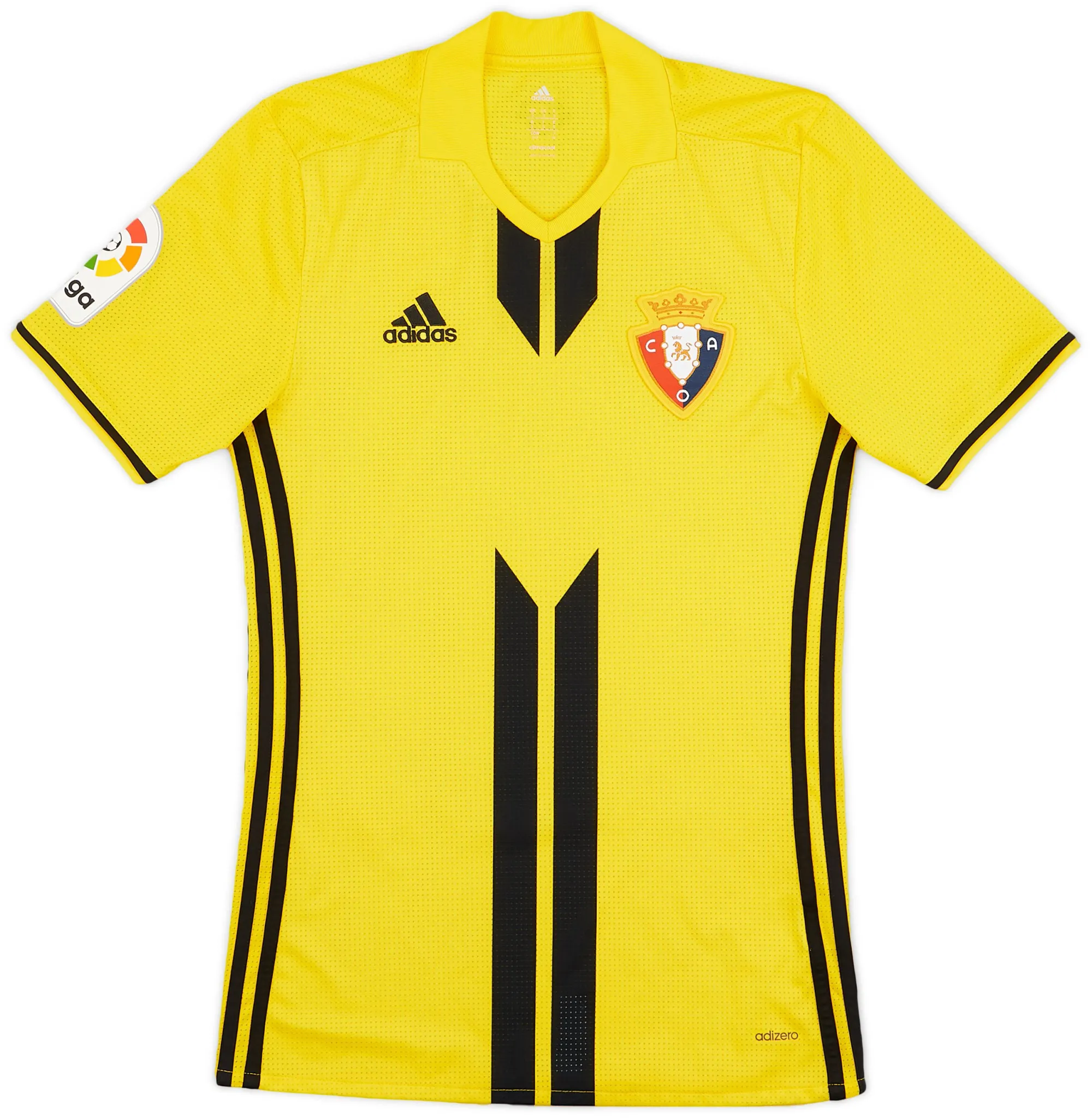 adidas Osasuna Mens SS Player Issue Away Shirt 2017/18