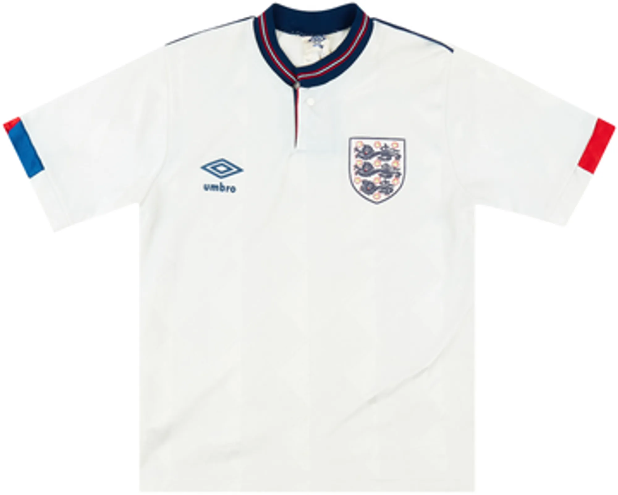 Umbro England Boys SS Home Shirt 1987
