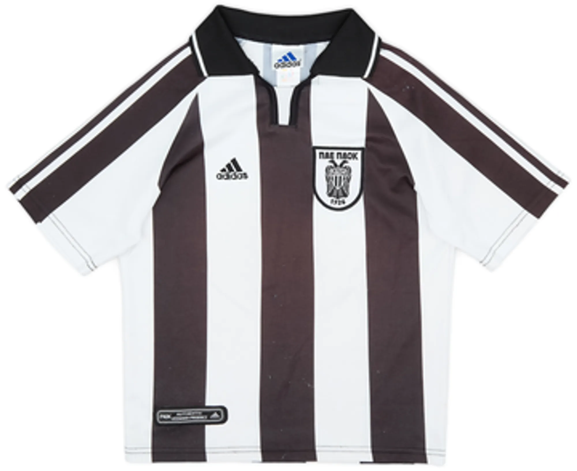 adidas PAOK Boys SS Home Shirt 2001/02