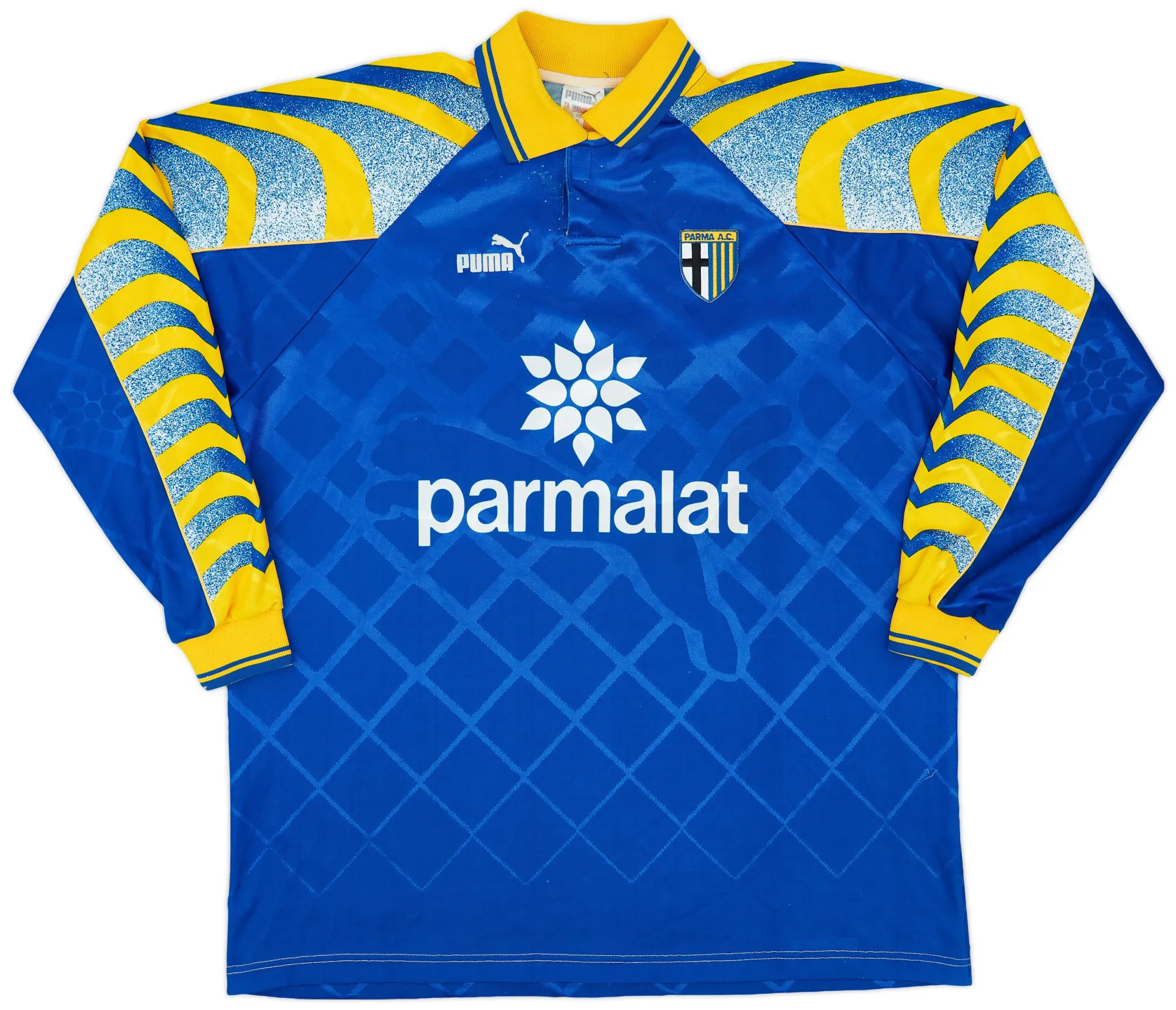 Puma Parma Mens LS Away Shirt 1995/97