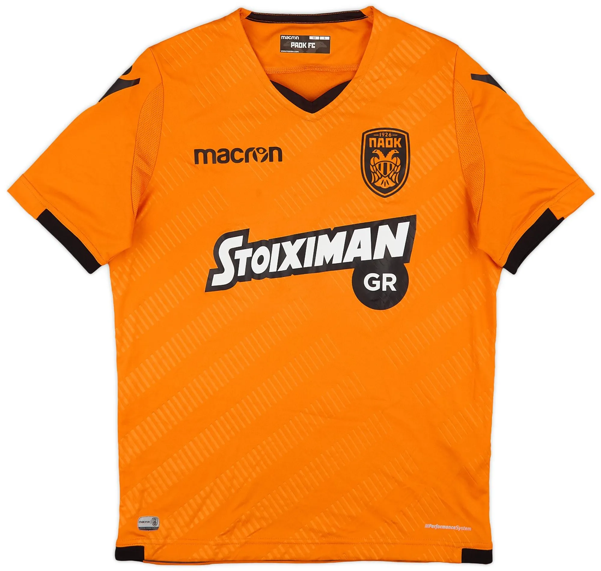 Macron PAOK Mens SS Third Shirt 2018/19