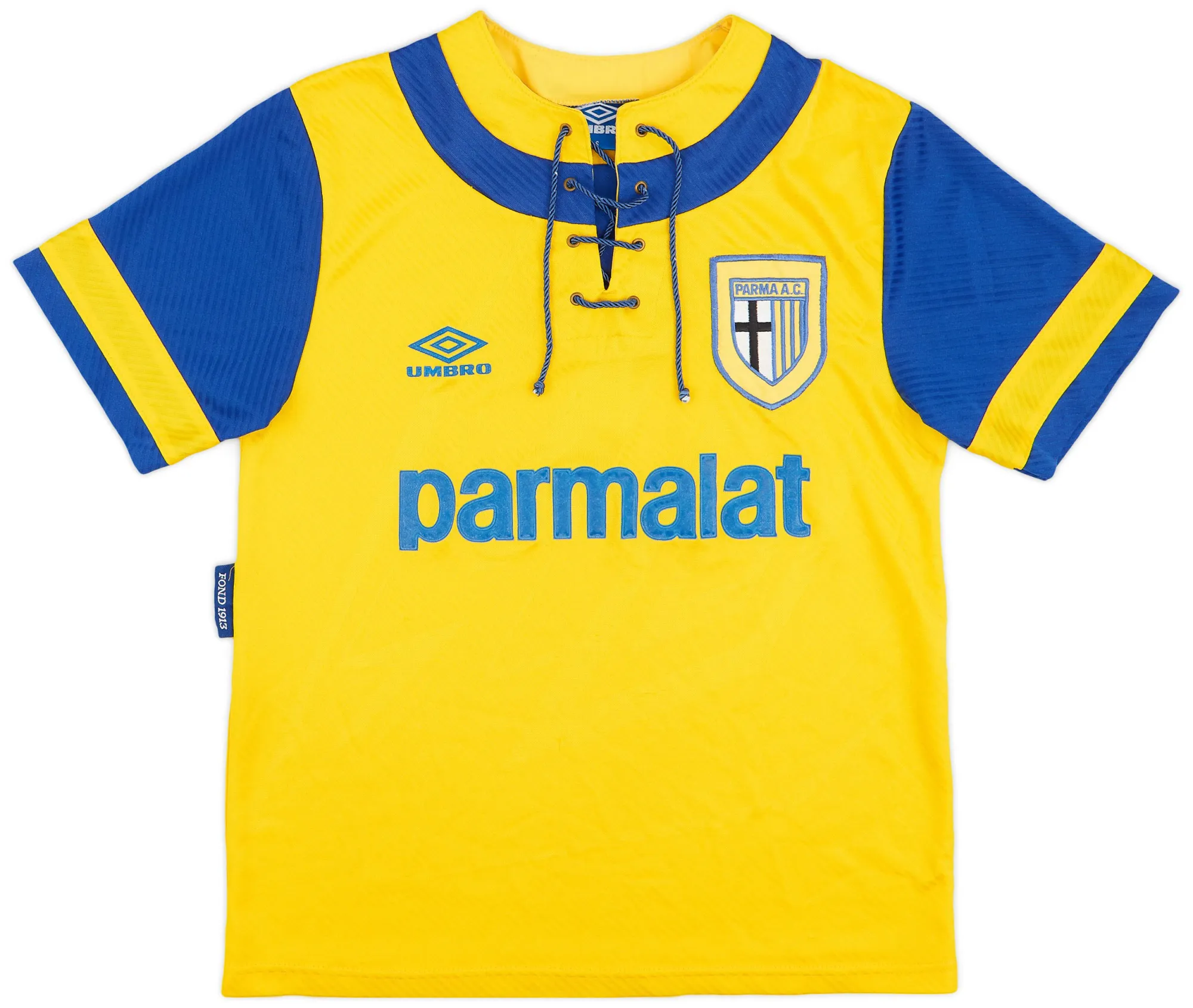 Umbro Parma Mens SS Away Shirt 1993/95