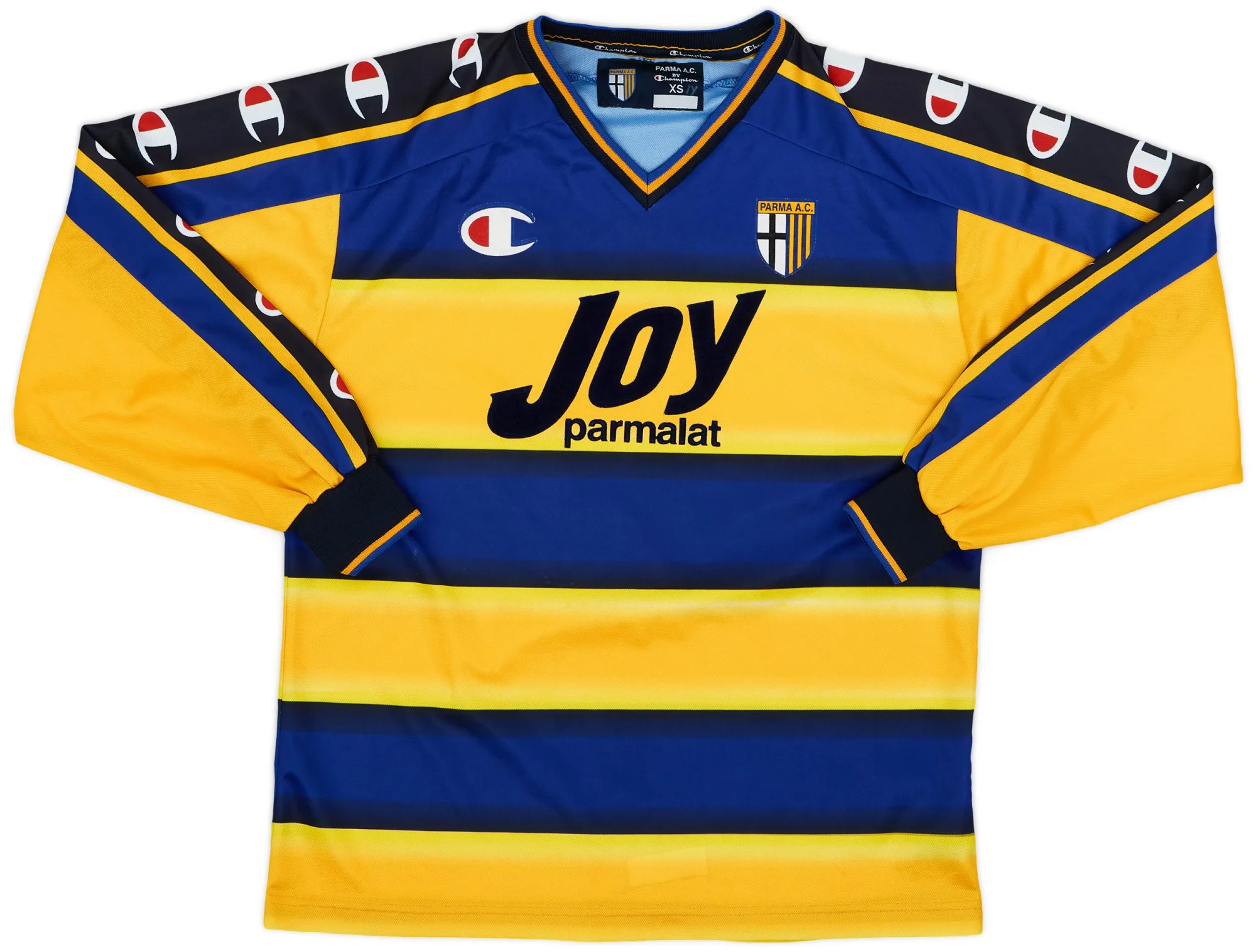 Champion Parma Mens LS Home Shirt 2001/02