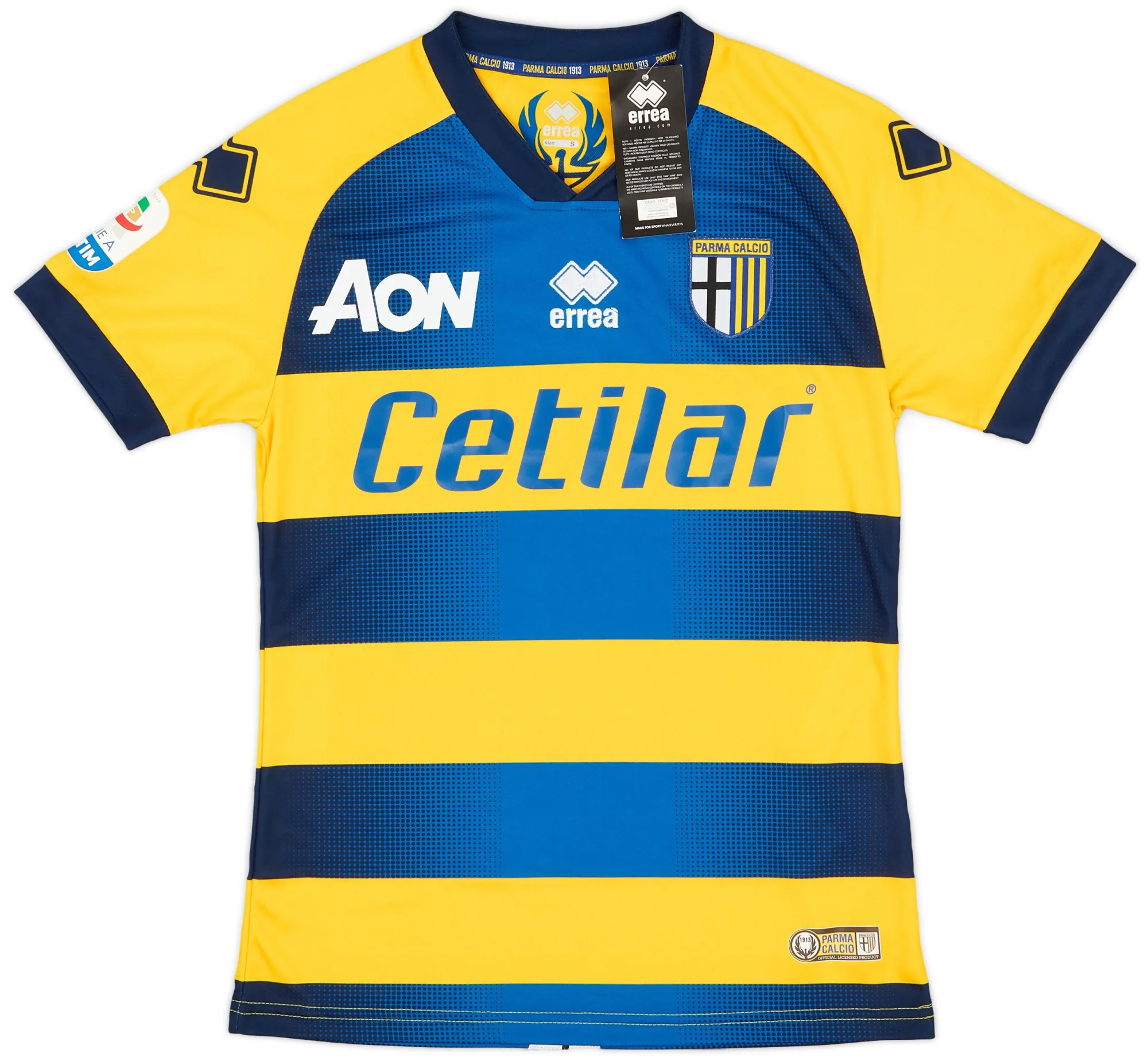 Errea Parma Mens SS Away Shirt 2018/19
