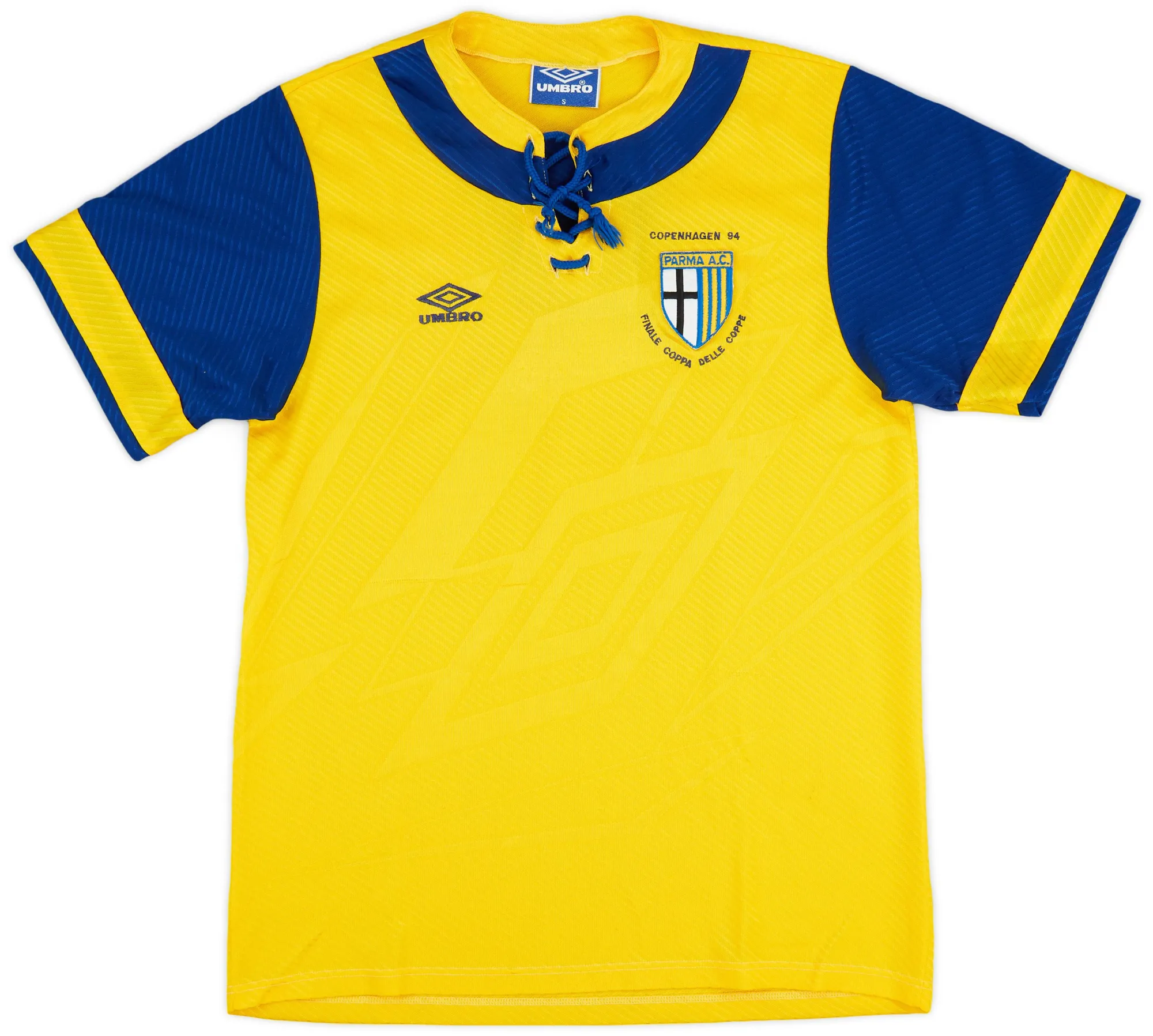 Umbro Parma Mens SS Away Shirt 1993/94