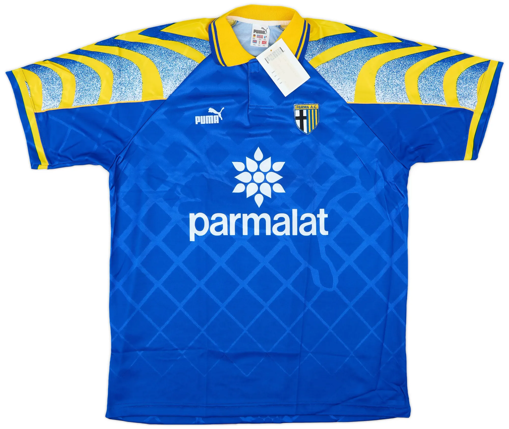 Puma Parma Mens SS Away Shirt 1995/97