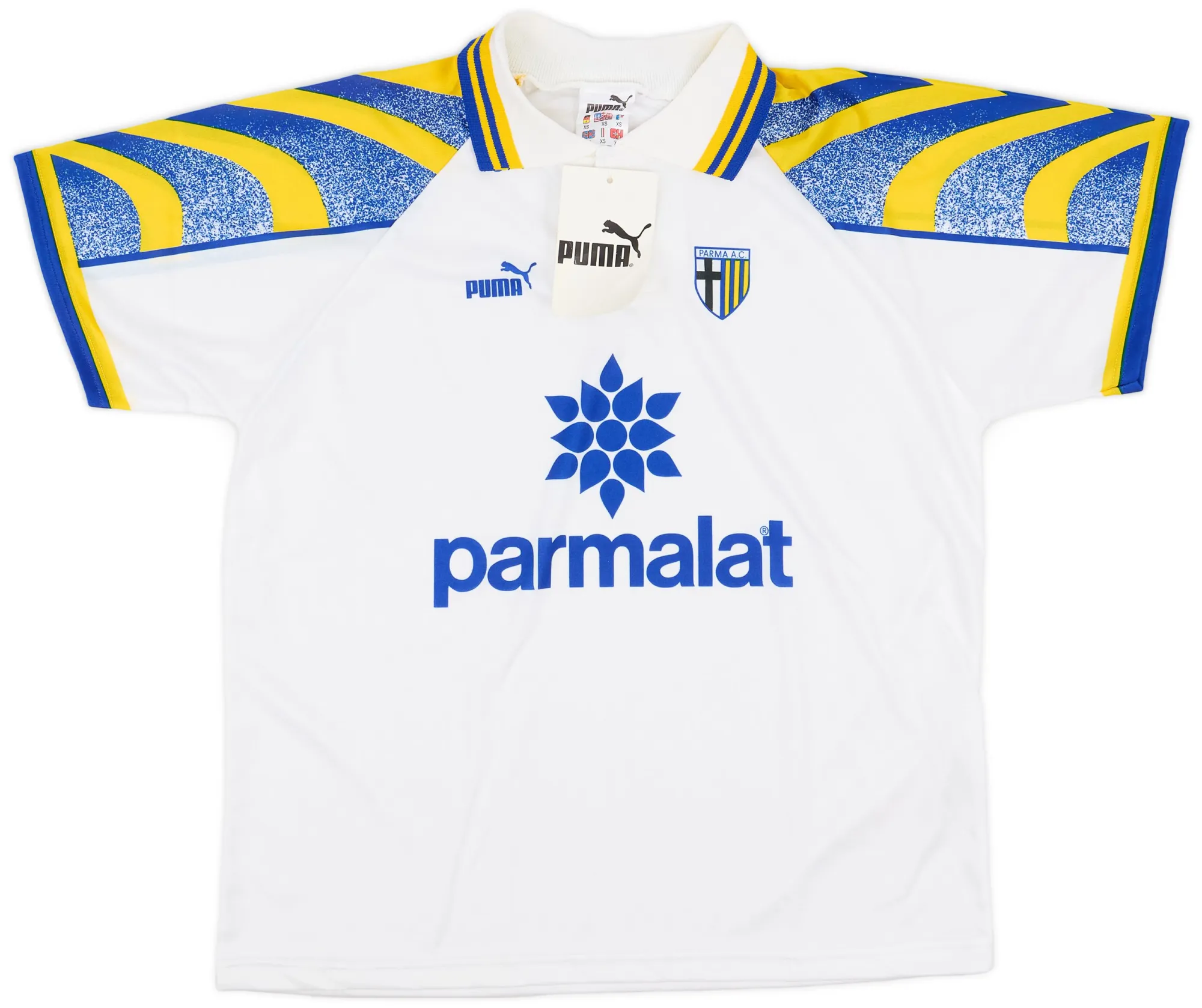 Puma Parma Mens LS Goalkeeper Home Shirt 1995/97