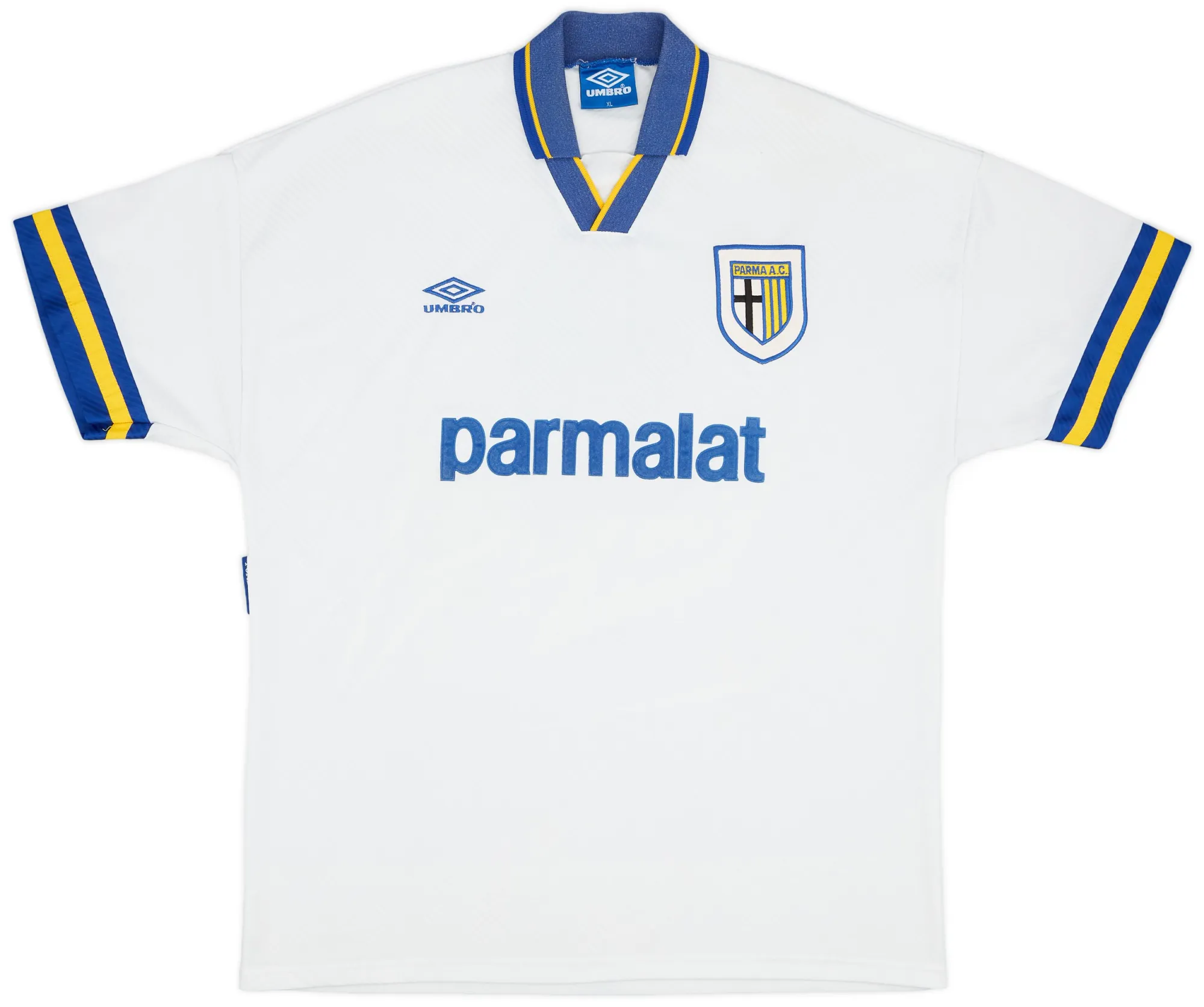 Umbro Parma Mens SS Home Shirt 1993/95