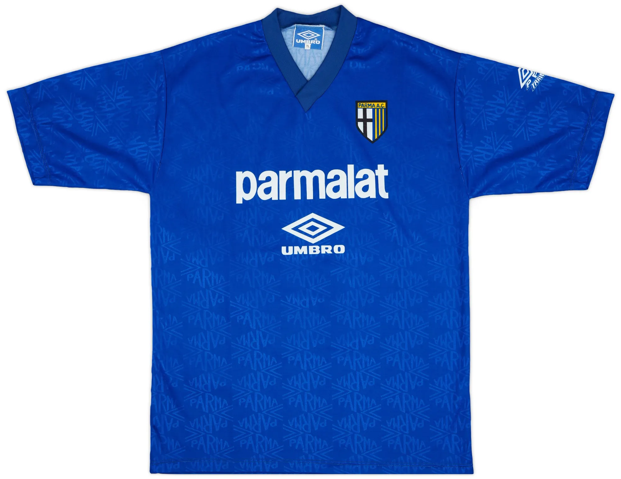 Umbro Parma Mens SS Away Shirt 1993/95