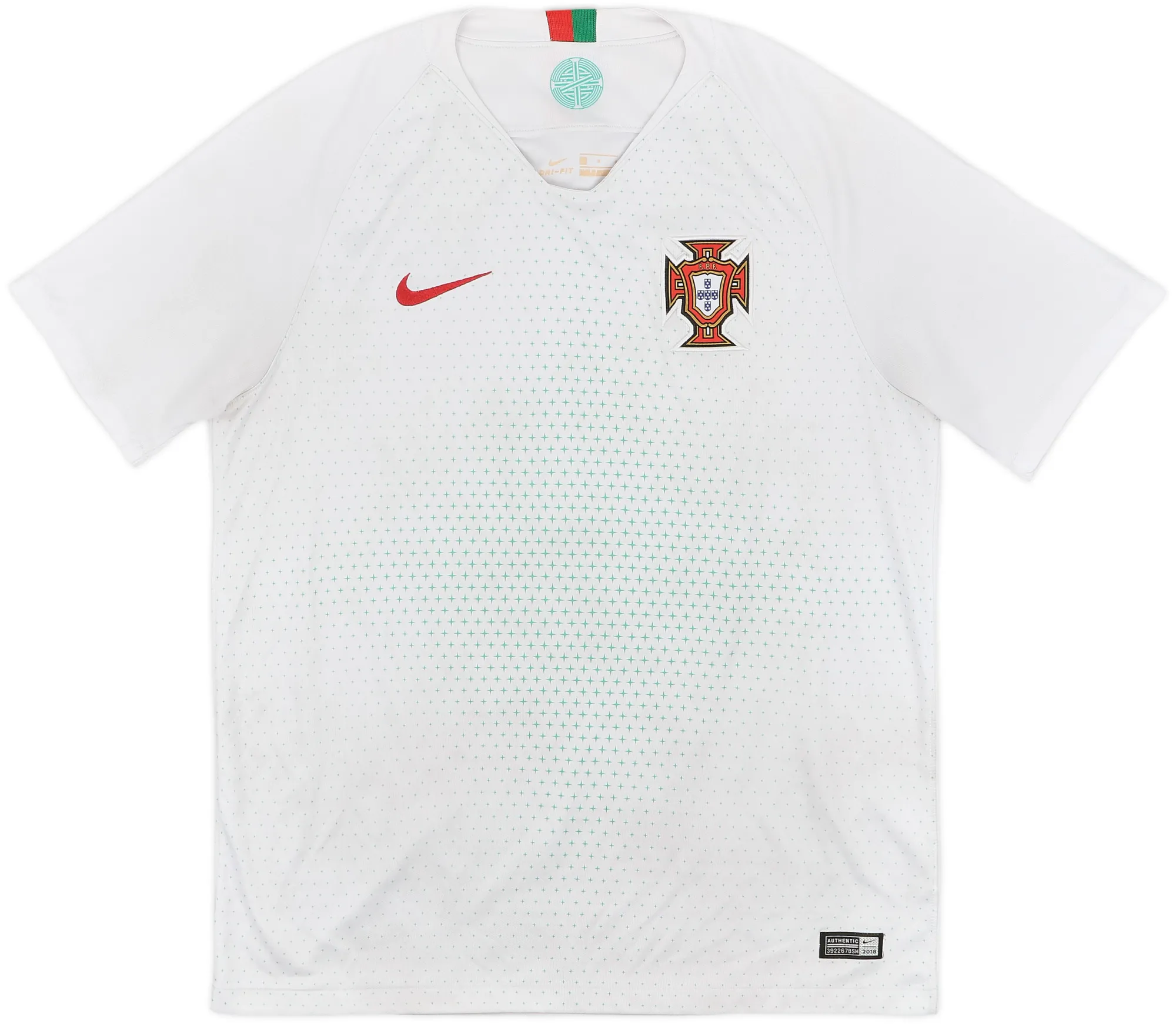 Nike Portugal Mens SS Away Shirt 2018
