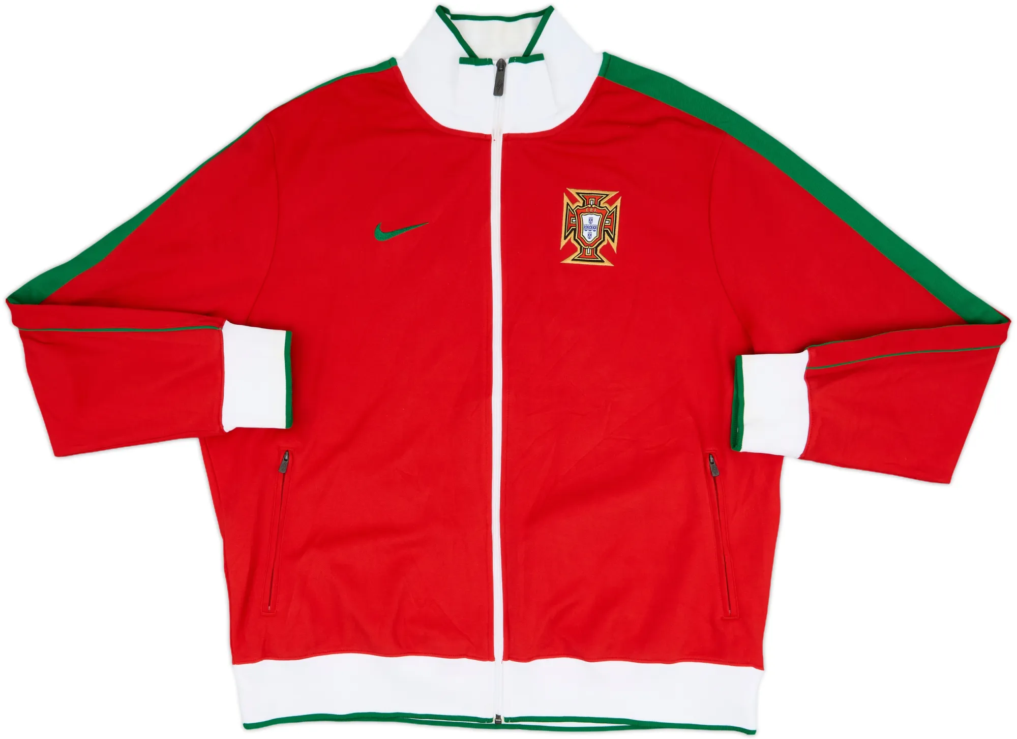 2010-11 Portugal Nike N98 Track Jacket - 7/10 - (XXL)