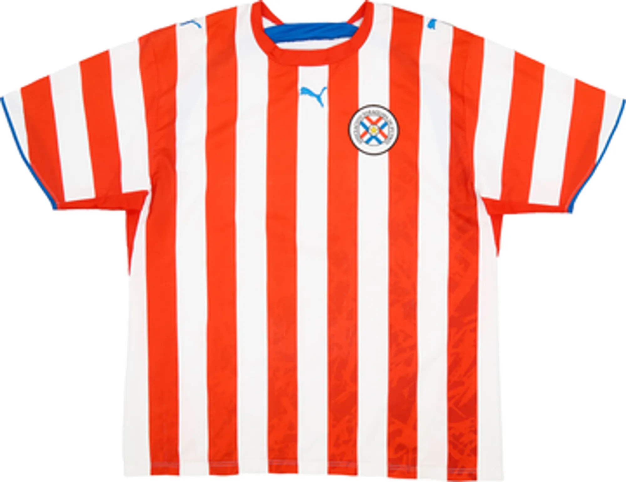 Puma Paraguay Mens SS Home Shirt 2006