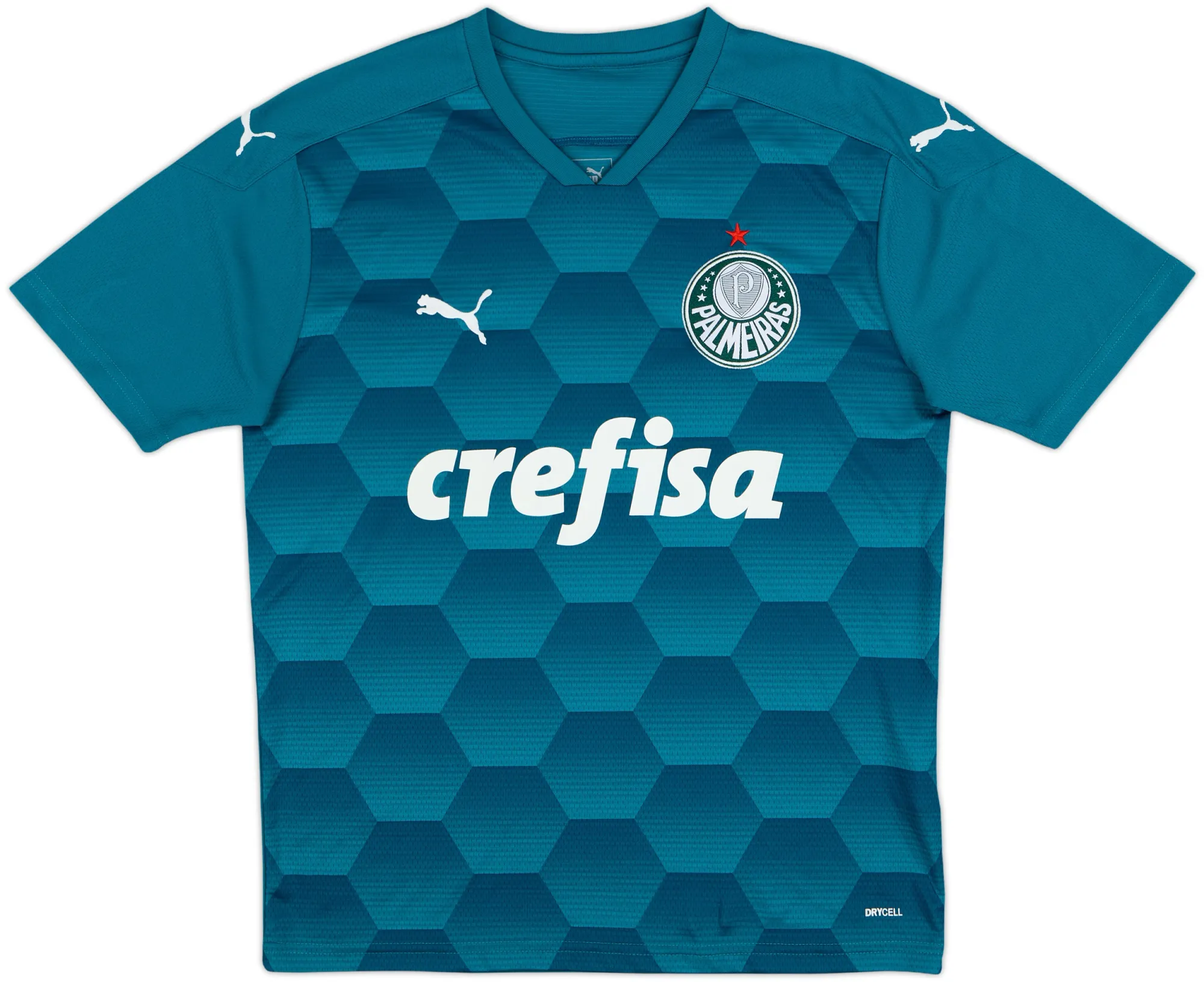Puma Palmeiras Mens LS Goalkeeper Home Shirt 2020/21