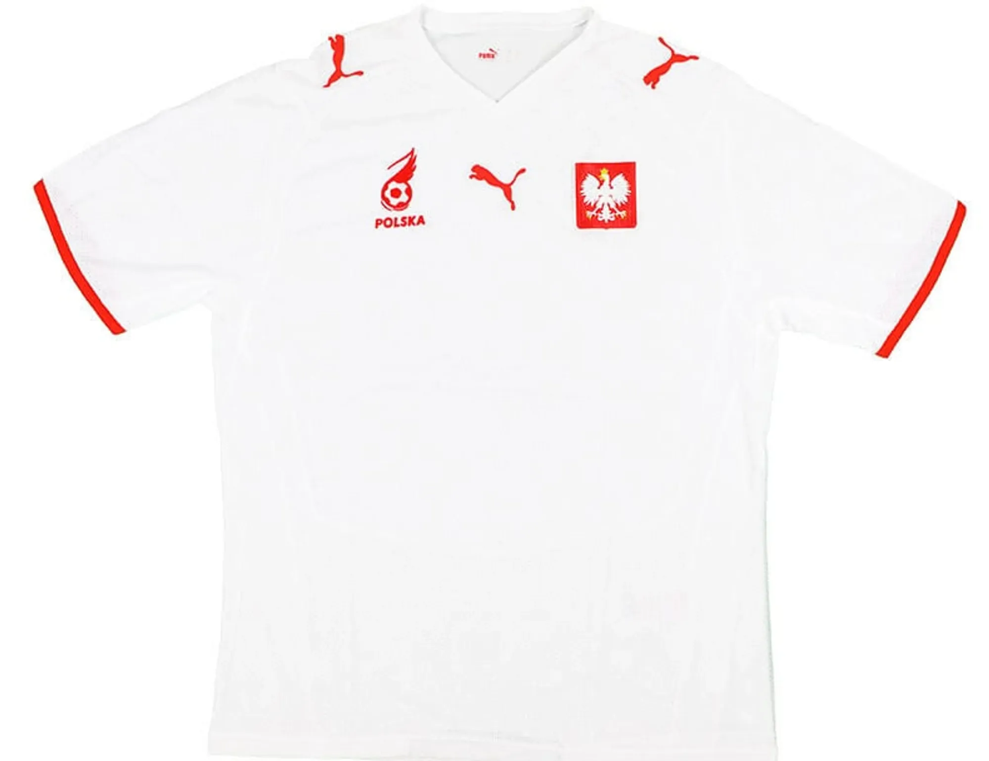 Puma Poland Mens SS Home Shirt 2008