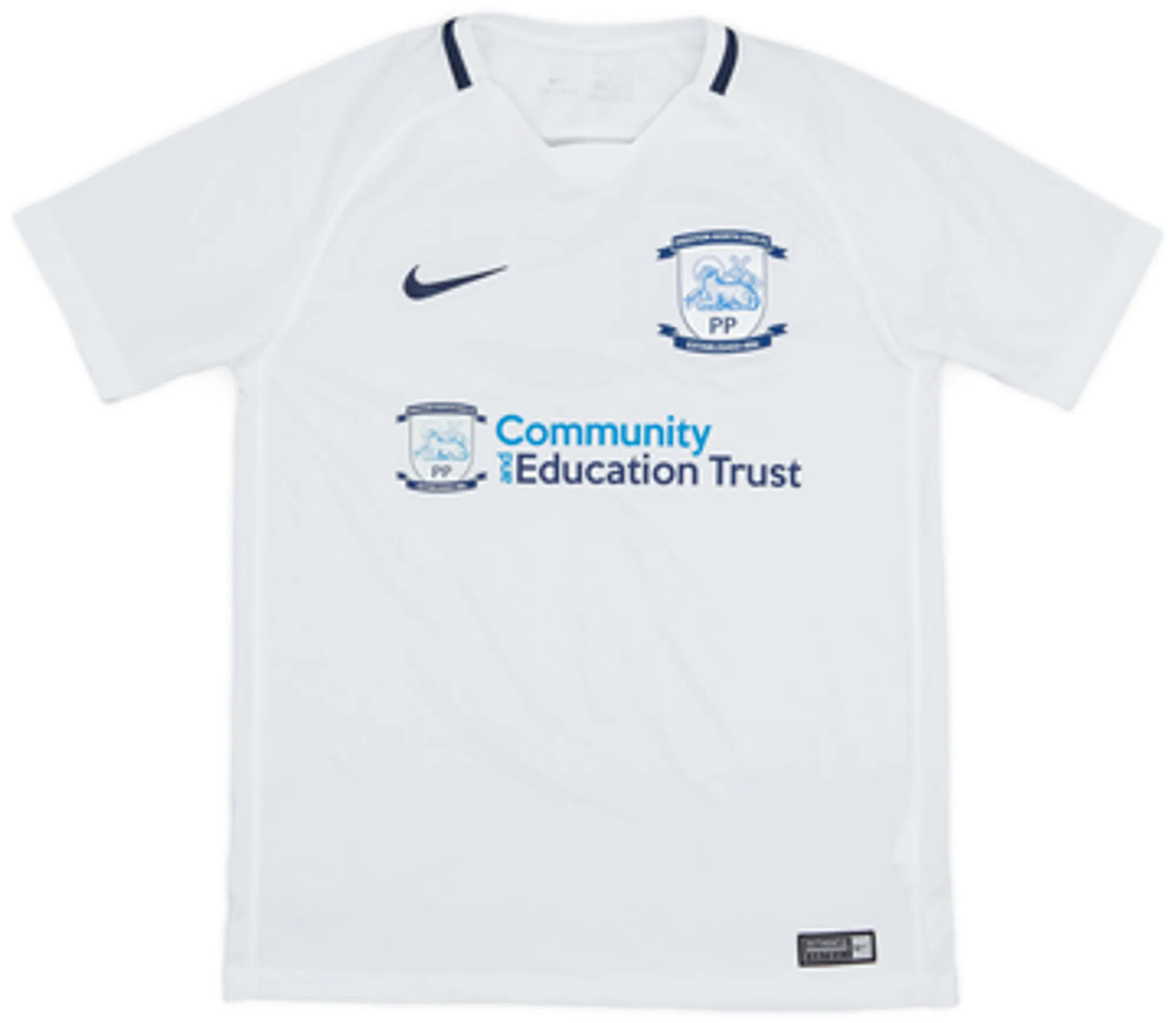 Nike Preston North End Boys SS Home Shirt 2017/18