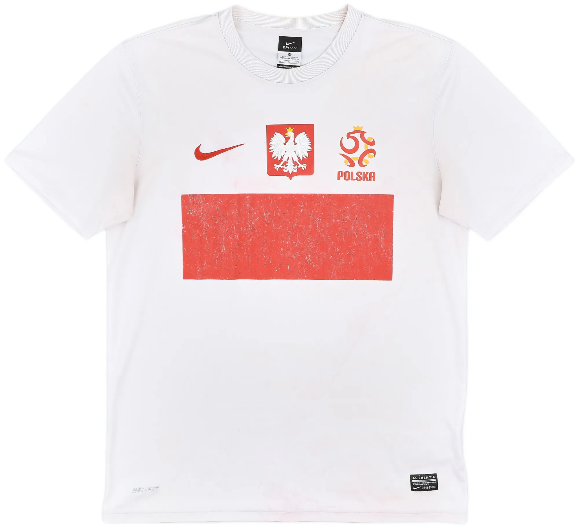 Nike Poland Mens SS Home Shirt 2012