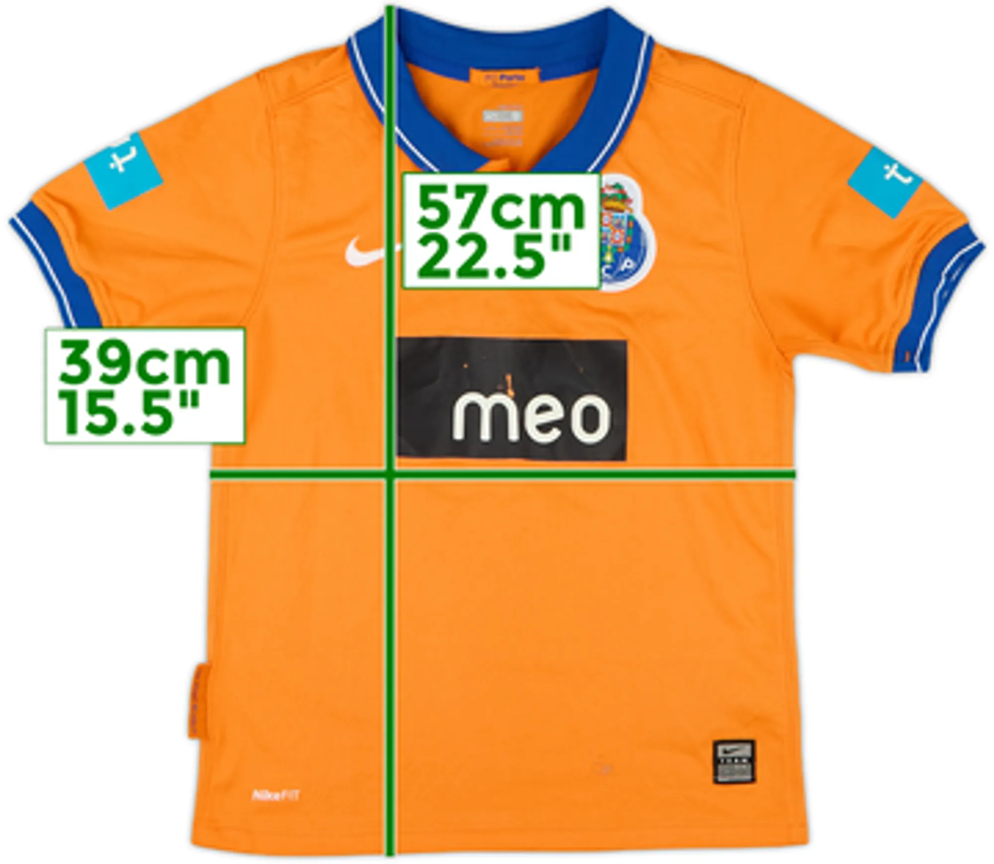 Nike Porto Boys SS Away Shirt 2009/10