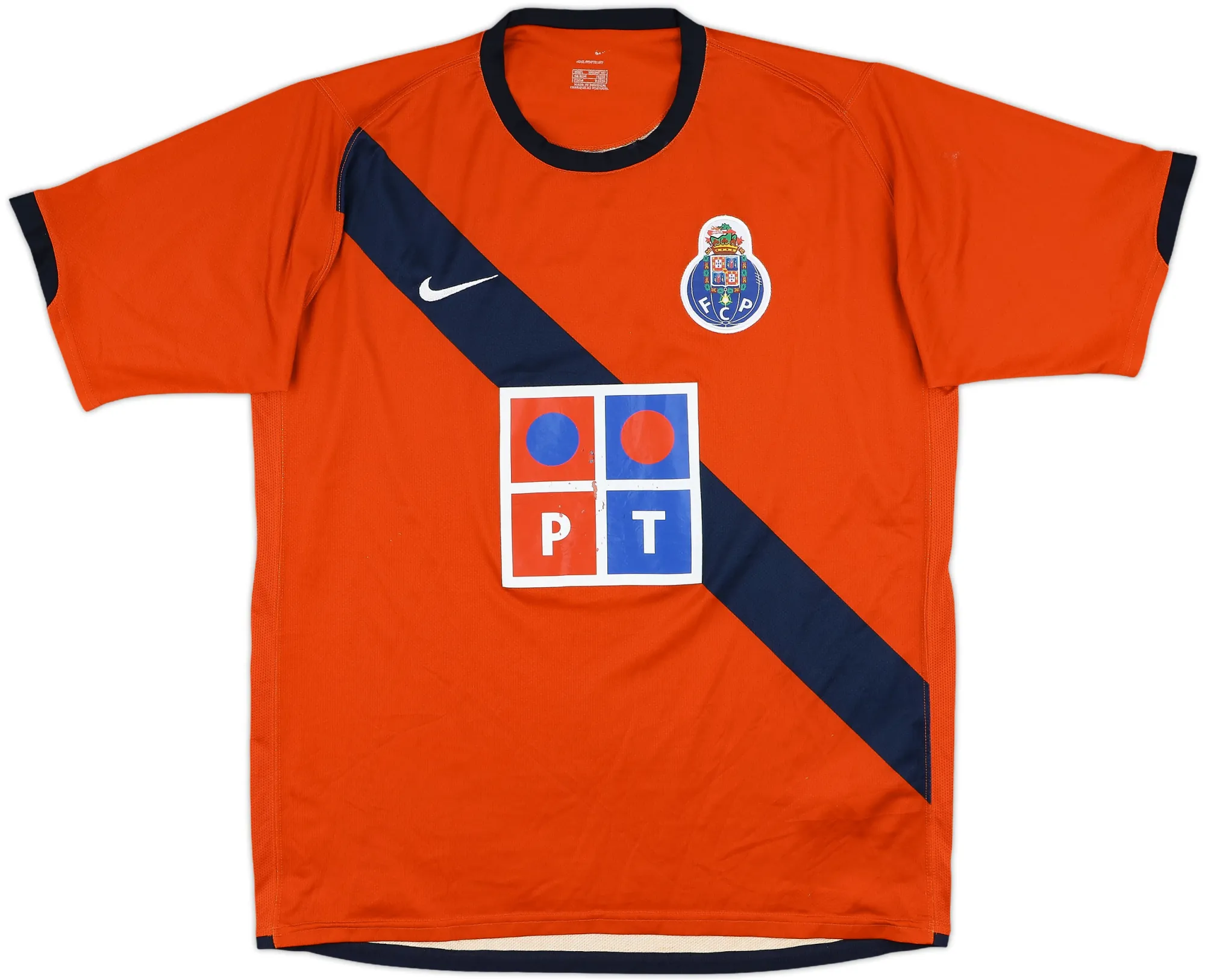 Nike Porto Mens SS Away Shirt 2006/07