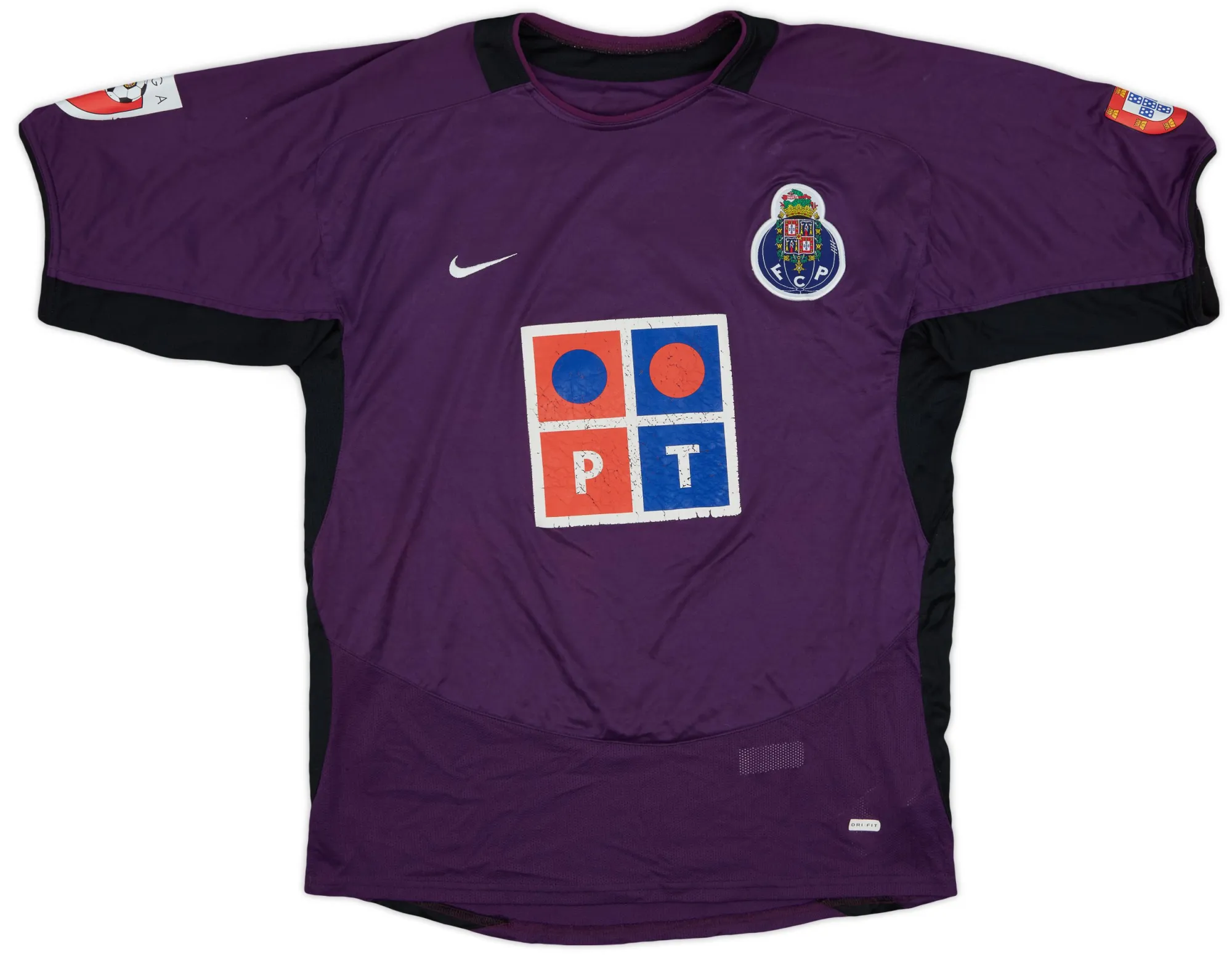 Nike Porto Mens SS Away Shirt 2003/04