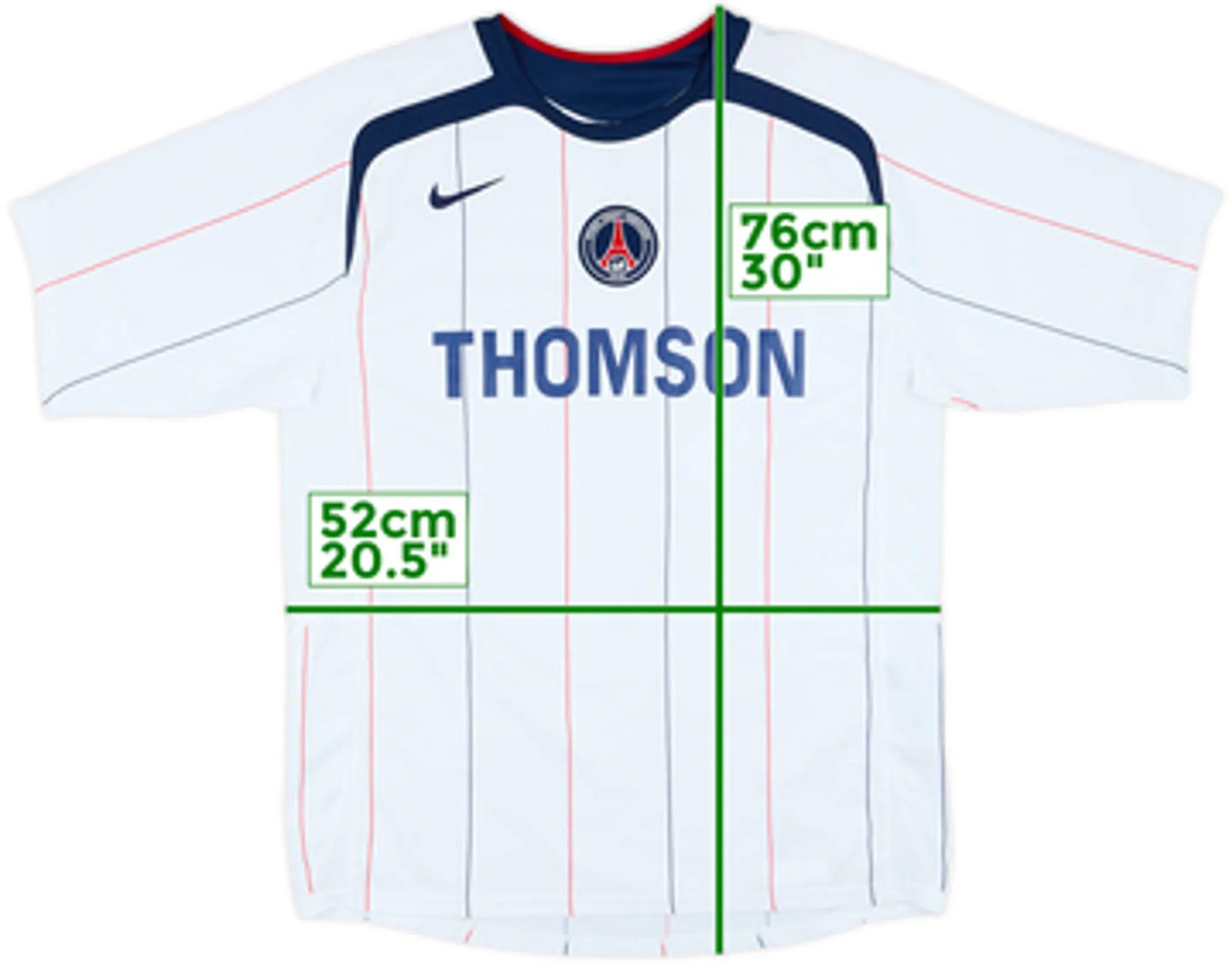 Nike Paris Saint Germain Mens SS Away Shirt 2005/06