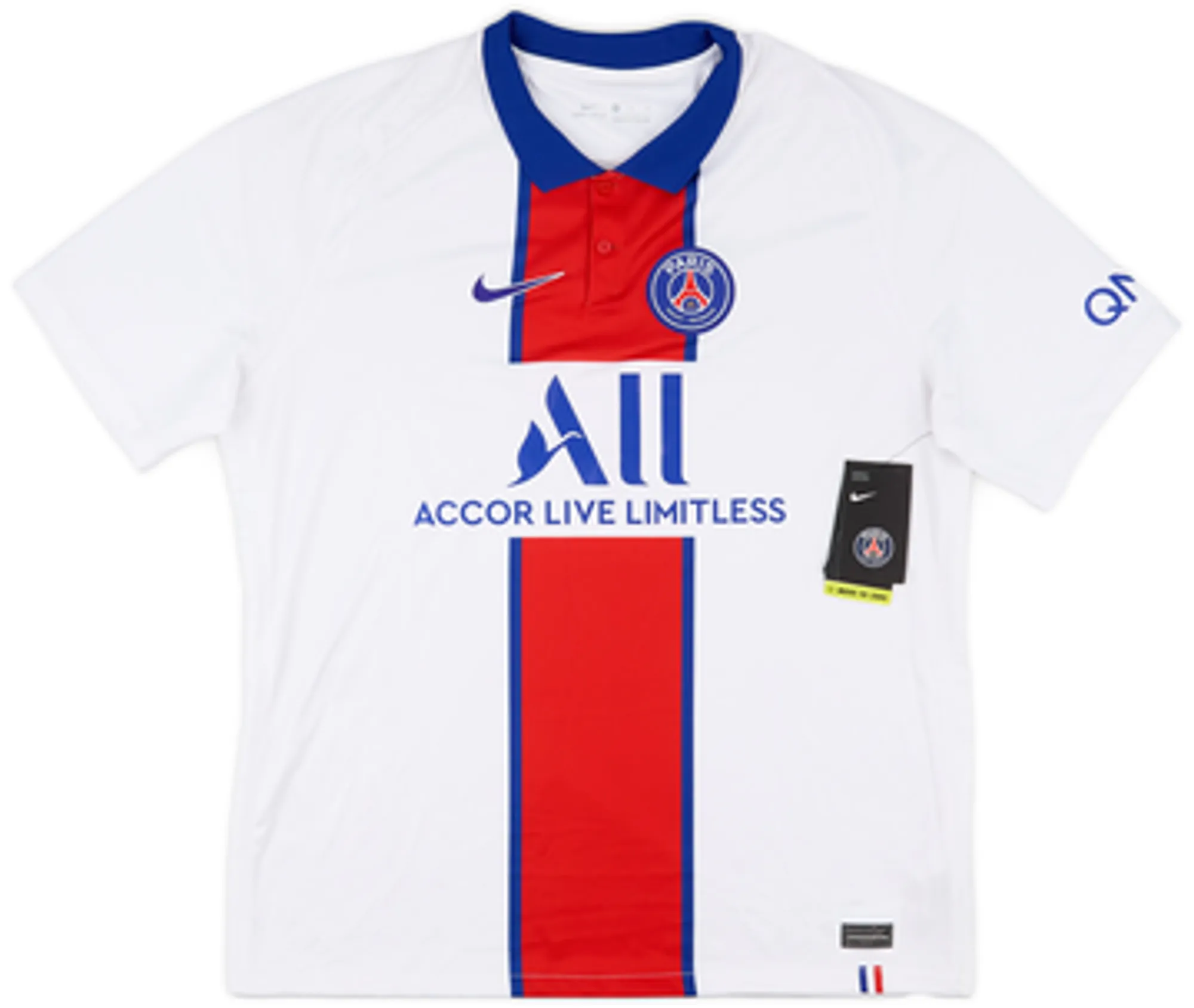 Nike Paris Saint Germain Mens SS Away Shirt 2020/21