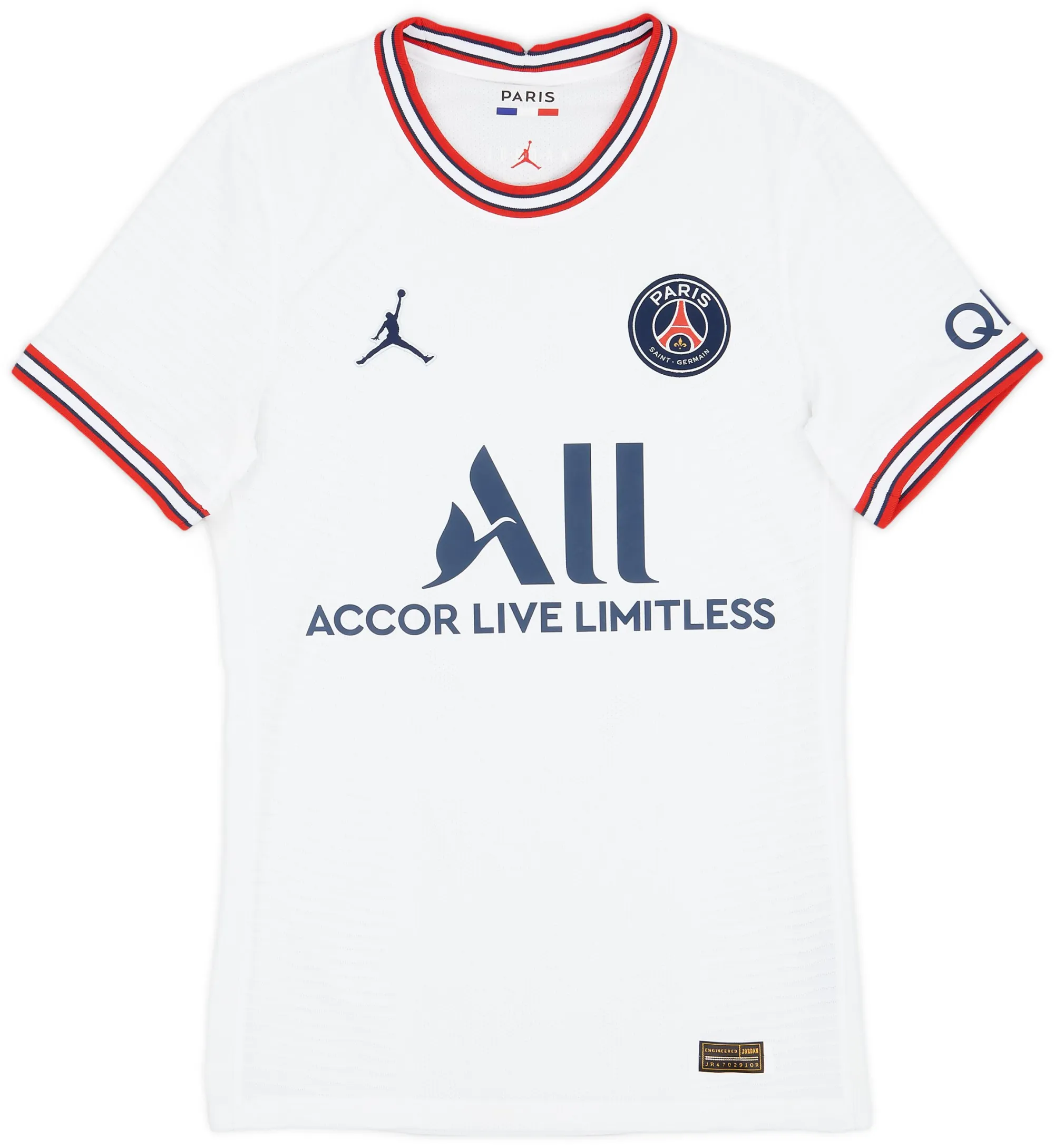 Nike Paris Saint Germain Mens SS Player Issue Fourth Shirt 2021/22