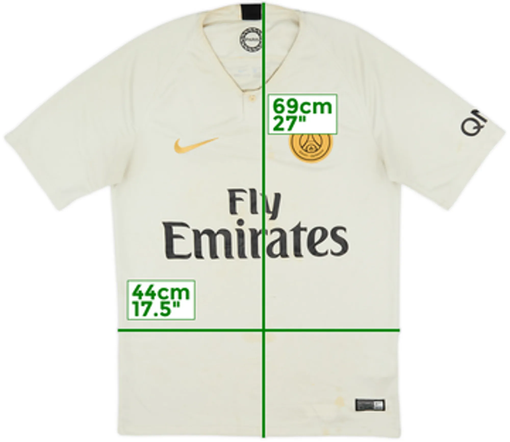 Nike Paris Saint Germain Mens SS Away Shirt 2018/19