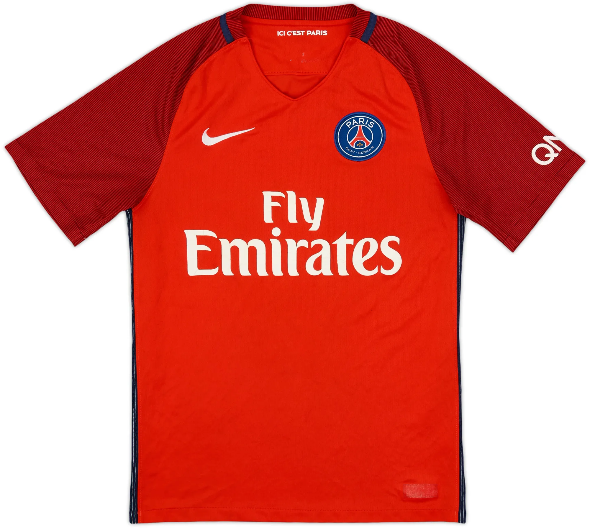 Nike Paris Saint Germain Mens SS Away Shirt 2016/17