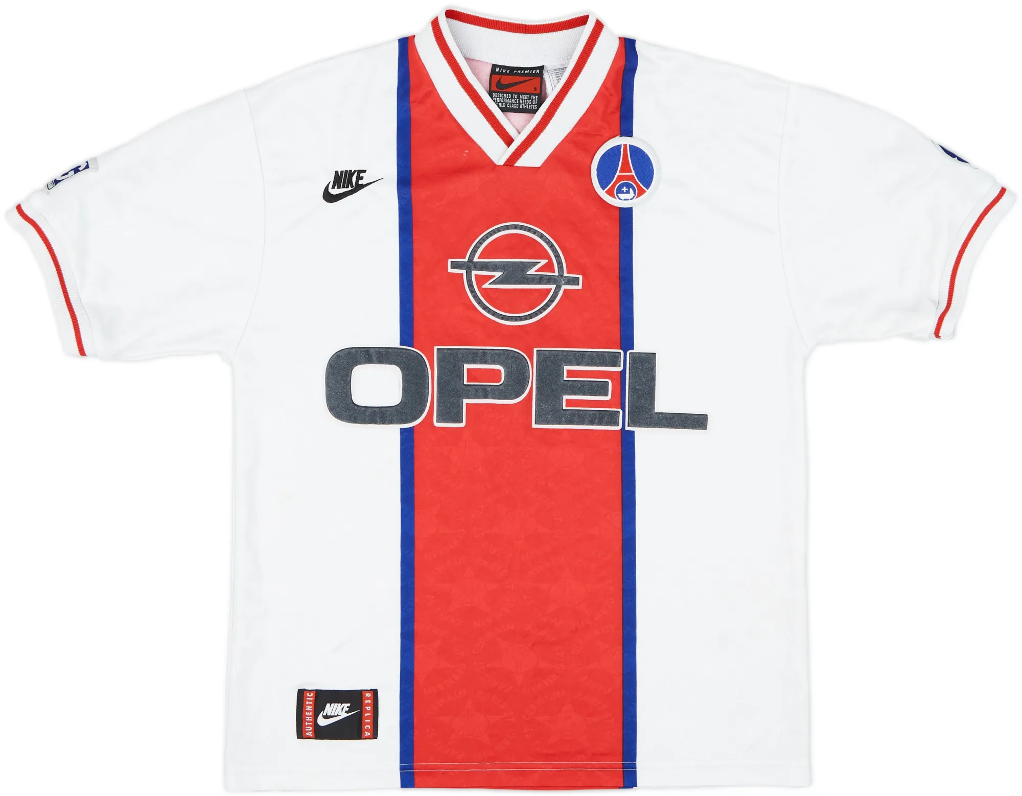 Nike Paris Saint Germain Mens SS Away Shirt 1995/96