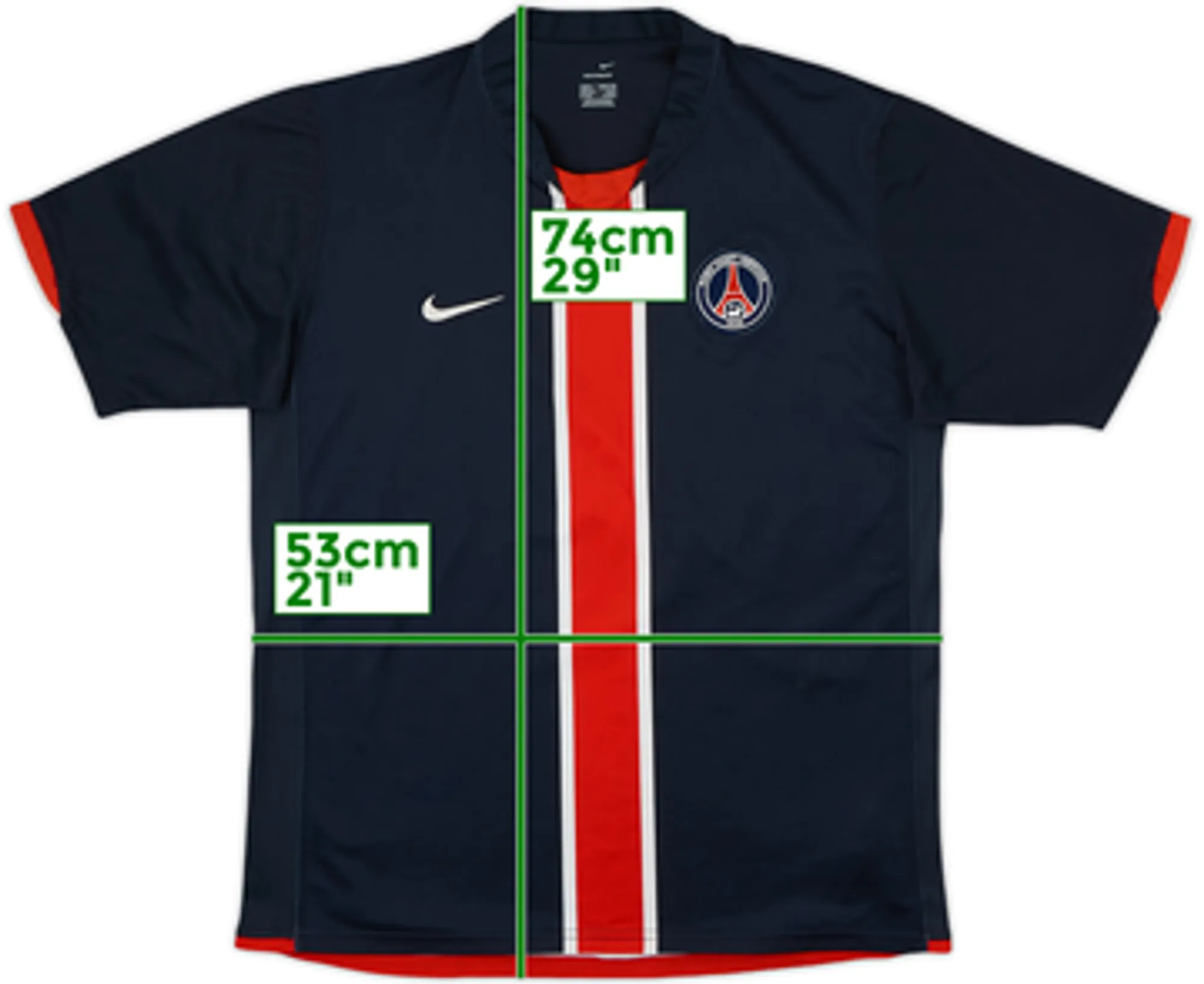 Nike Paris Saint Germain Mens SS Home Shirt 2006/07