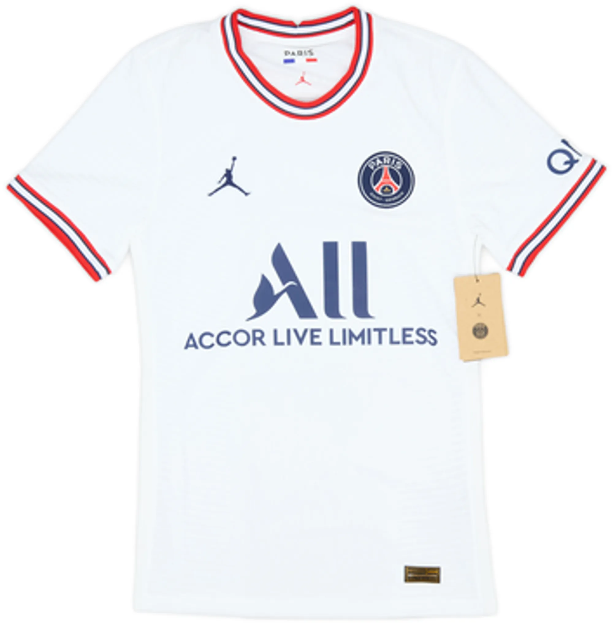 Nike Paris Saint Germain Mens SS Player Issue Fourth Shirt 2021/22