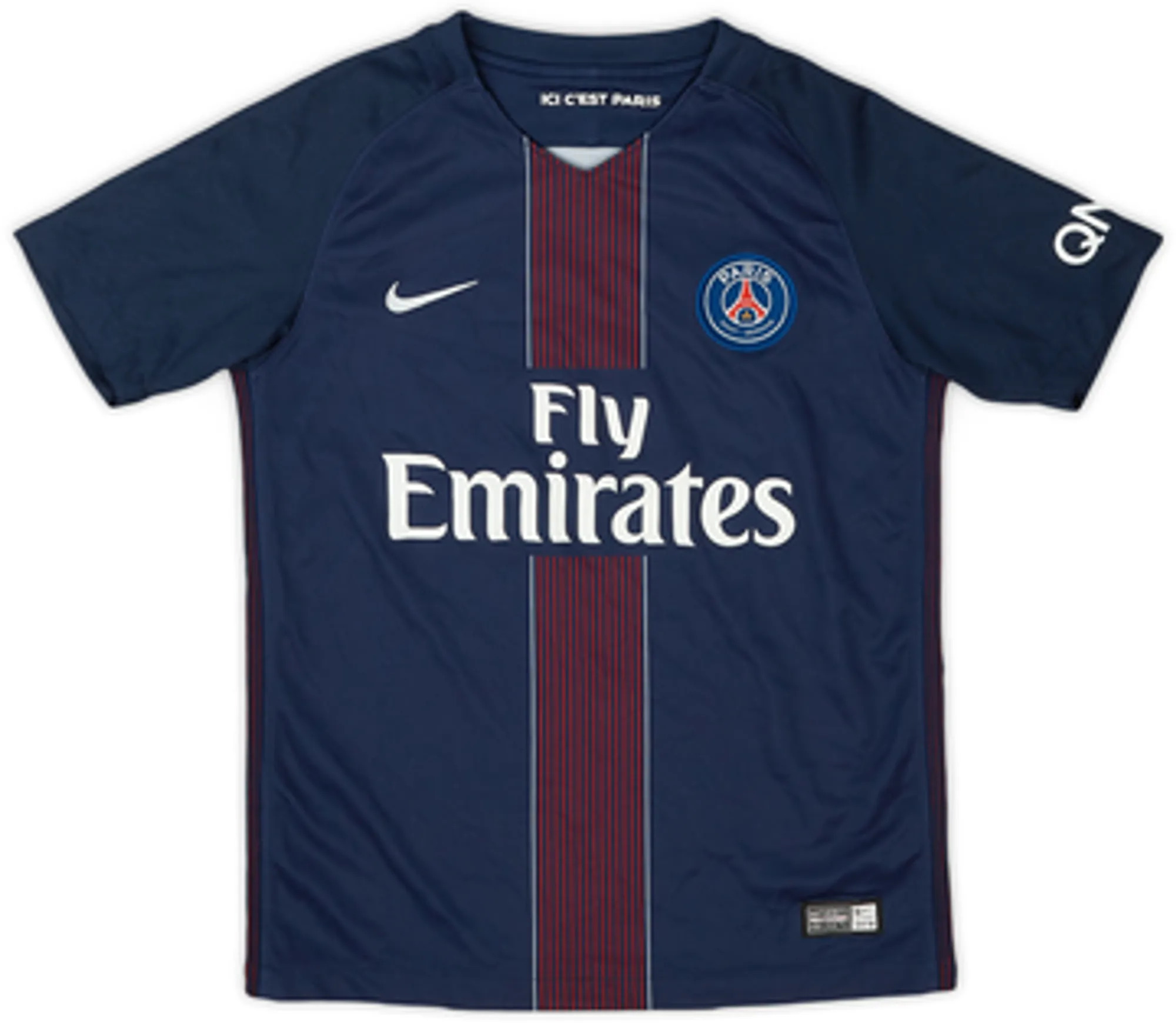 Nike Paris Saint Germain Boys SS Home Shirt 2017/18