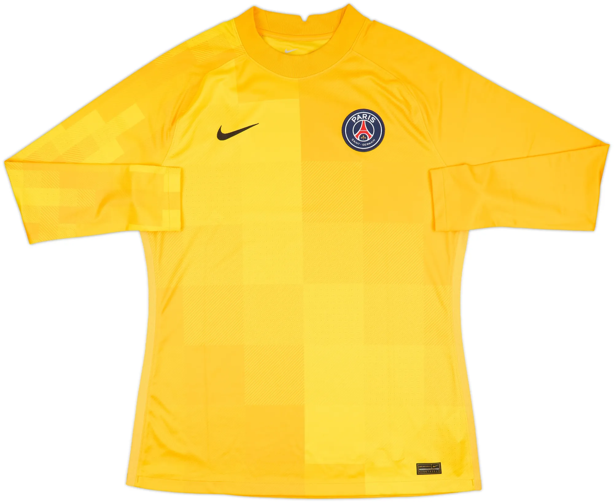 Nike Paris Saint Germain Mens LS Goalkeeper Player Issue Home Shirt 2021/22