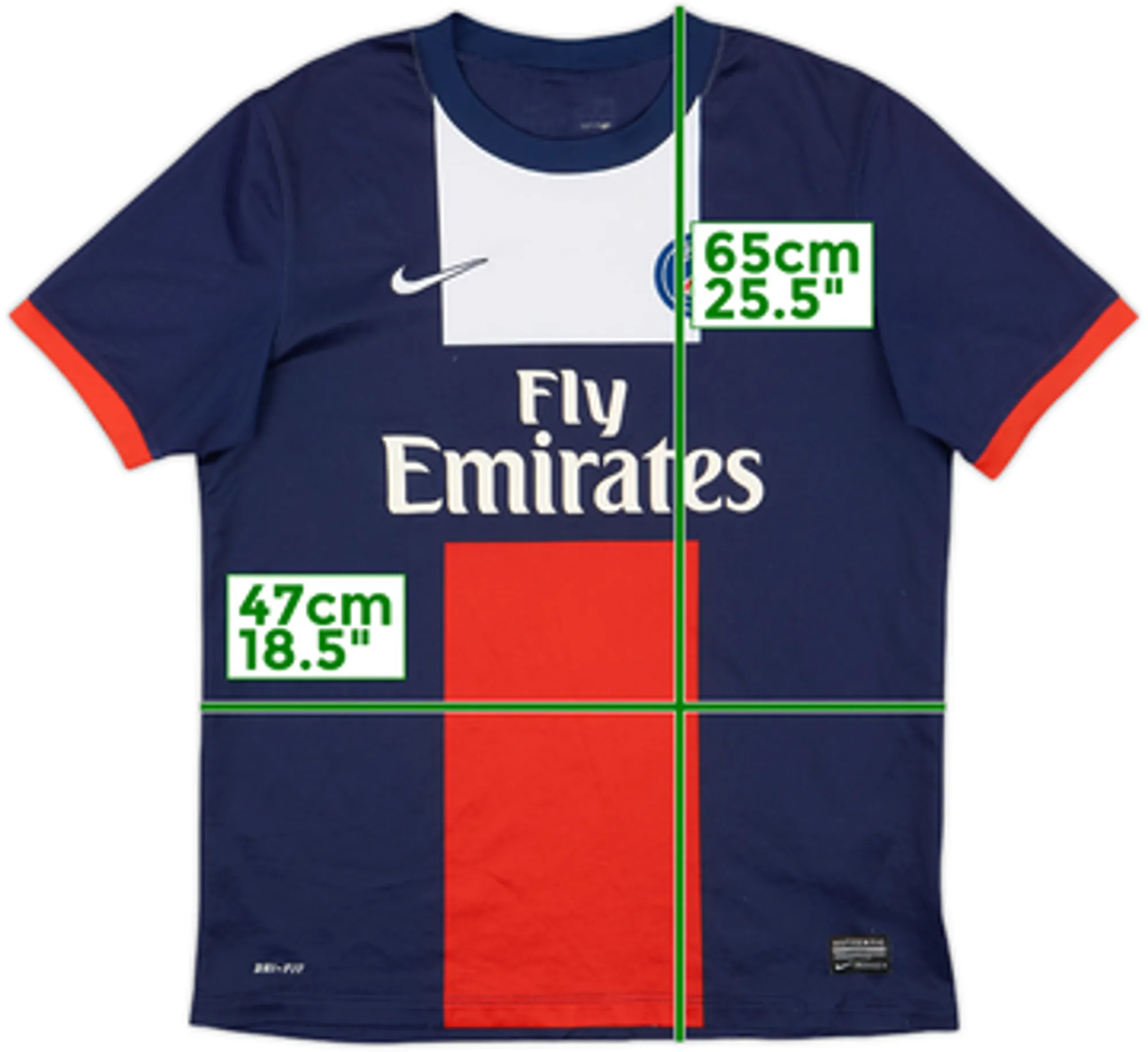 Nike Paris Saint Germain Boys SS Home Shirt 2013/14