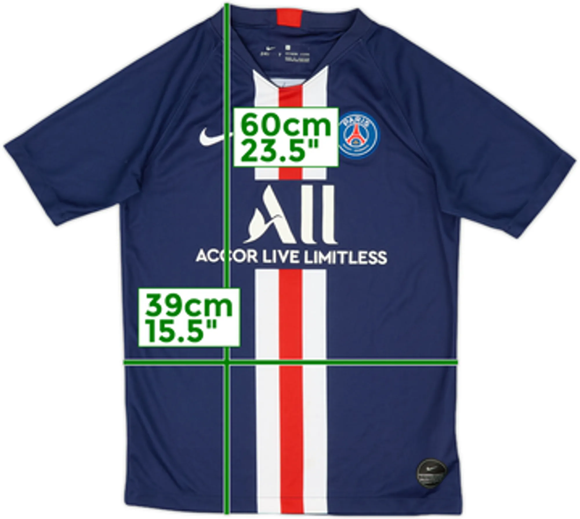 Nike Paris Saint Germain Boys SS Home Shirt 2019/20