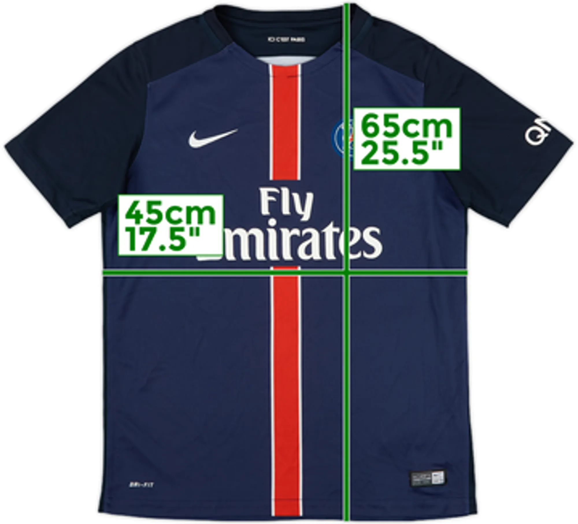 Nike Paris Saint Germain Boys SS Home Shirt 2015/16