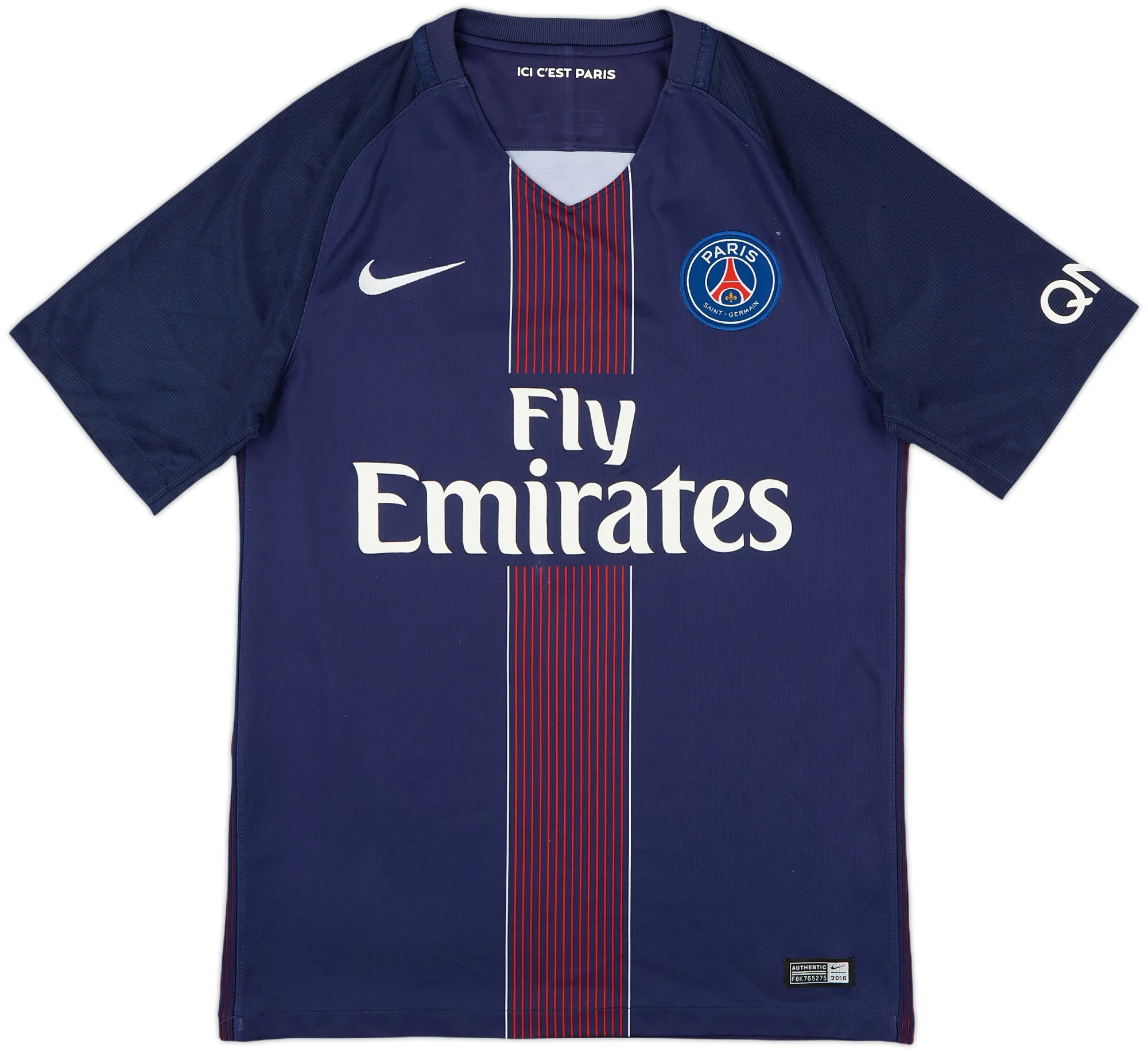 Nike Paris Saint Germain Mens SS Home Shirt 2016/17